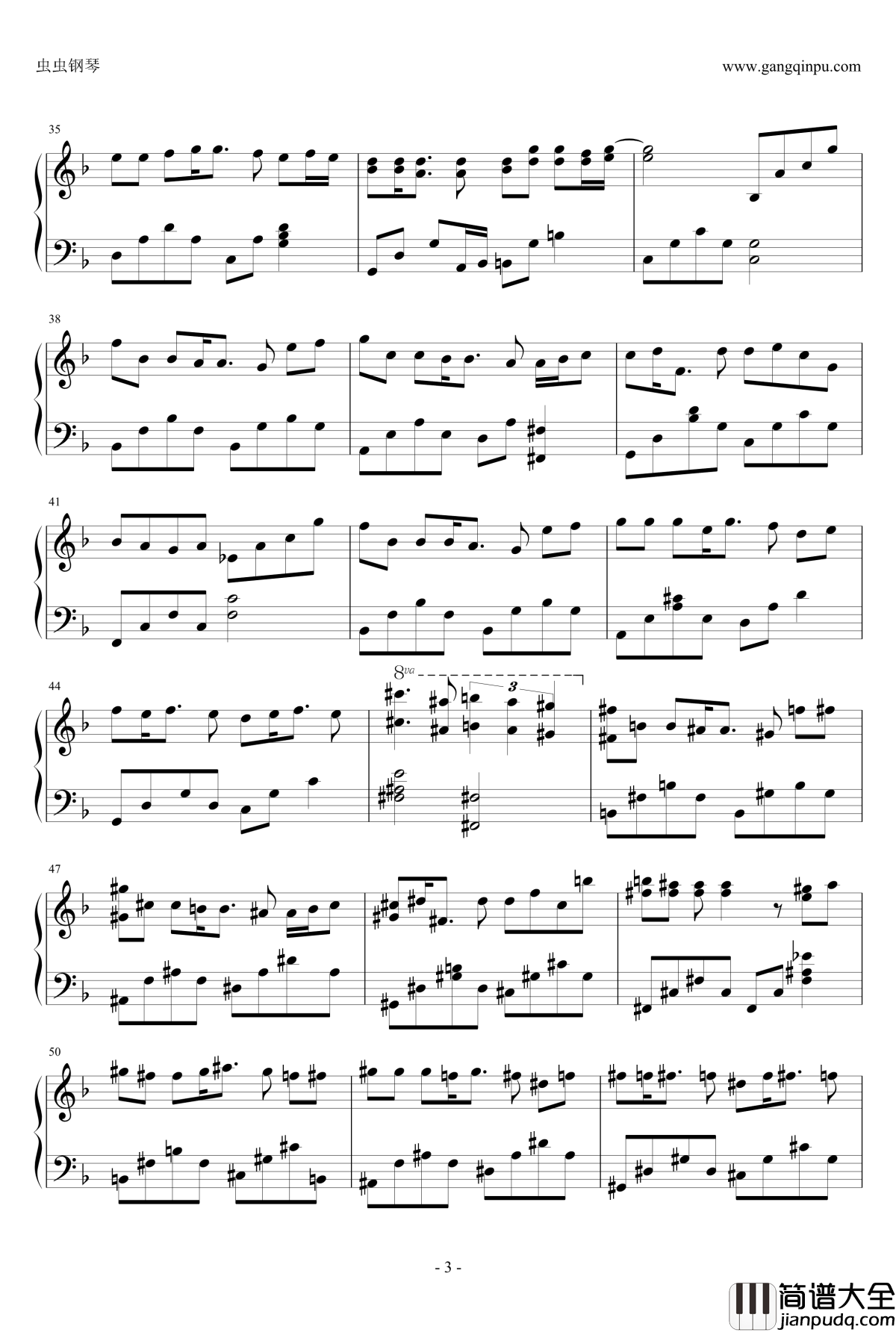 搁浅钢琴谱_钢琴演奏版_周杰伦