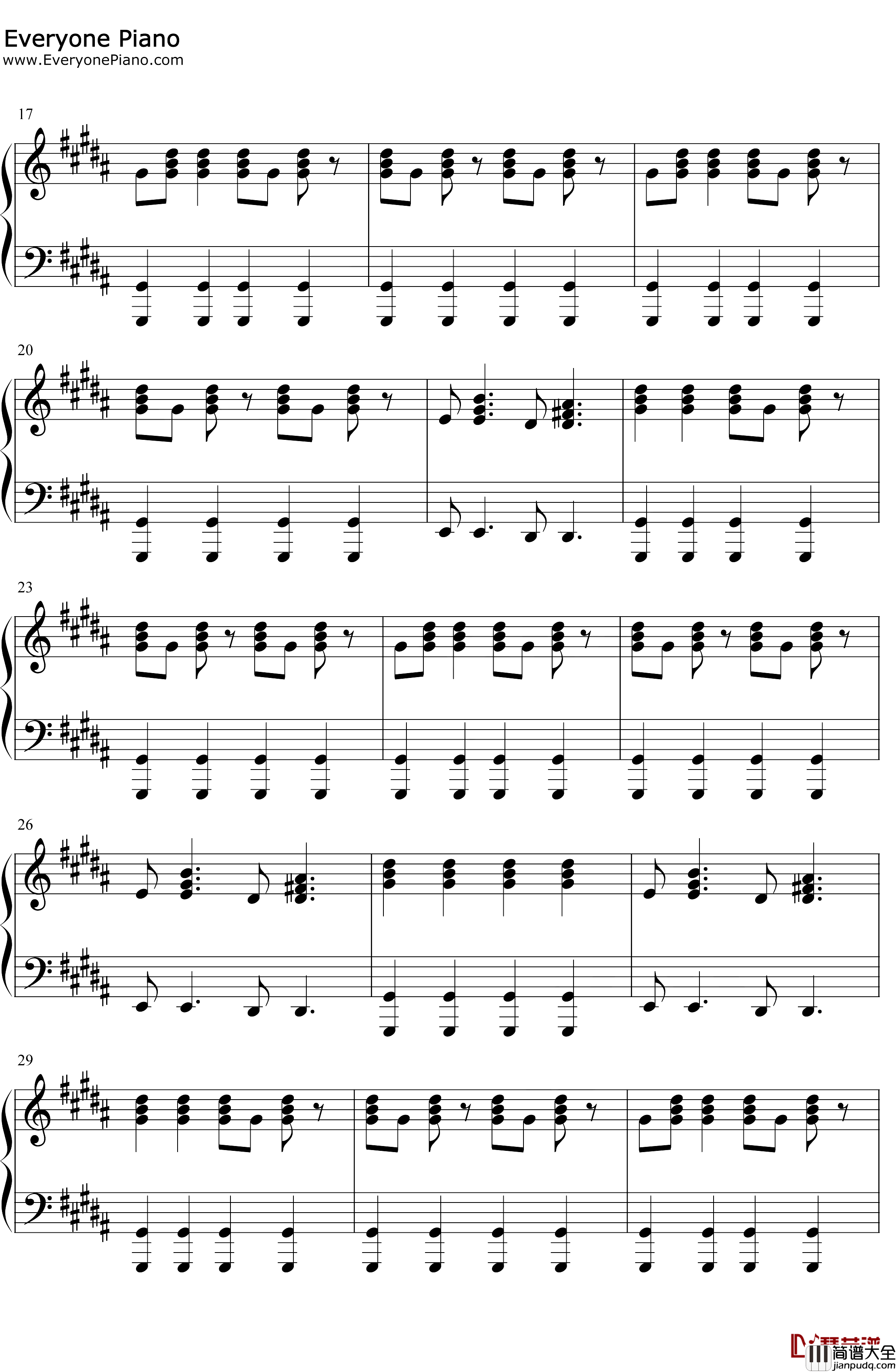 Follow_God钢琴谱_Kanye_West