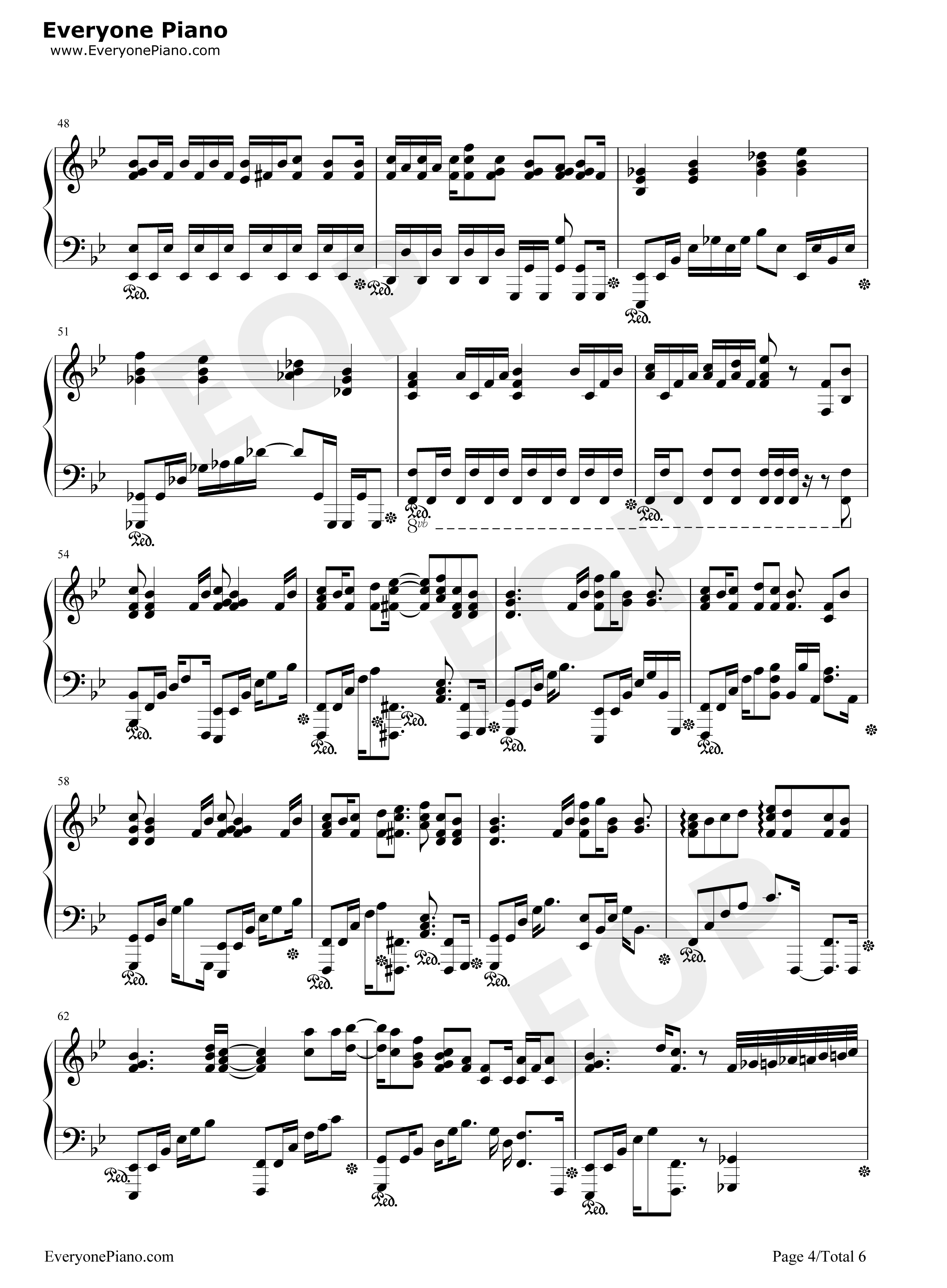 空想少女への恋手紙钢琴谱_初音未来