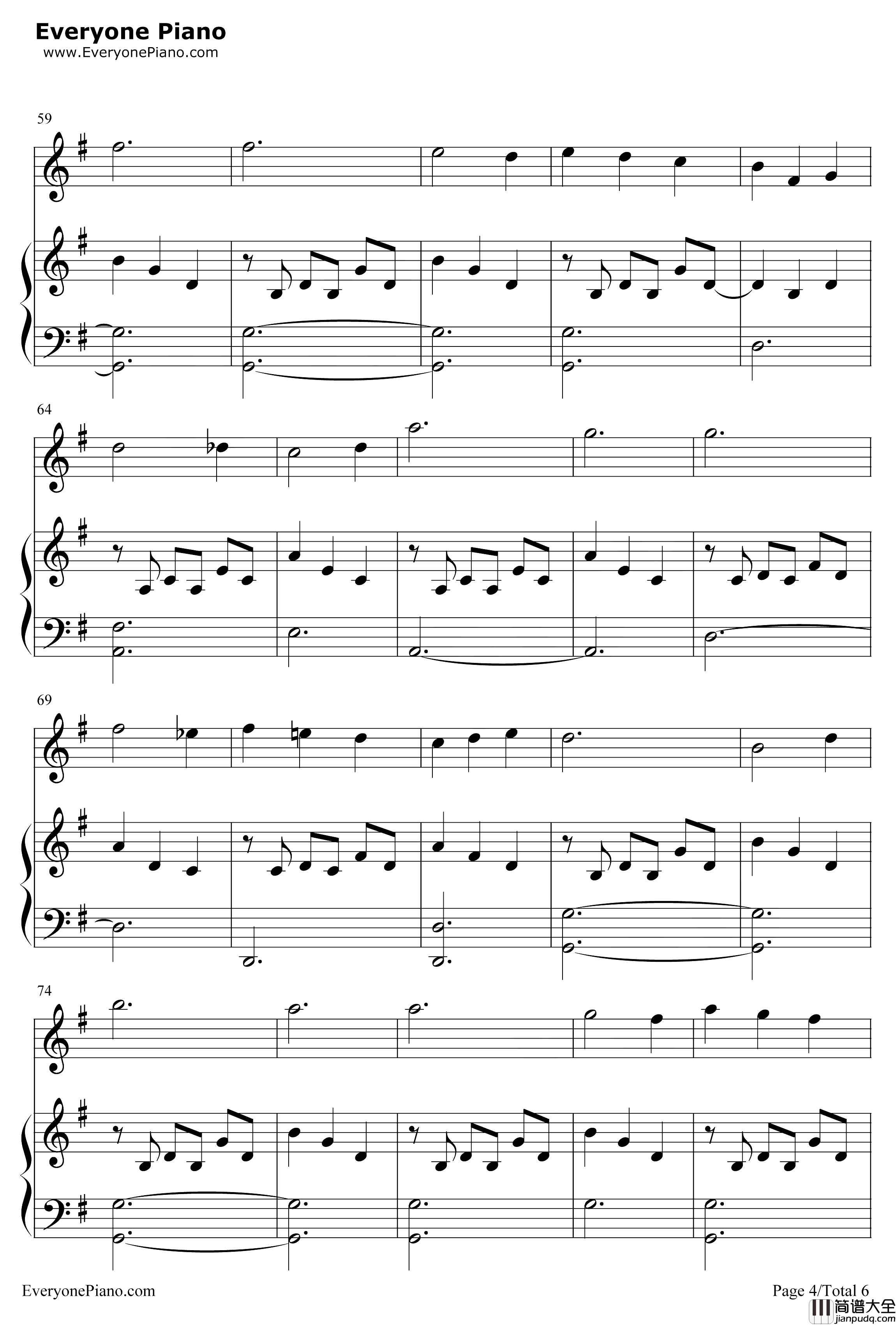 Angels_Serenade钢琴谱_GaetanoBraga_天使小夜曲