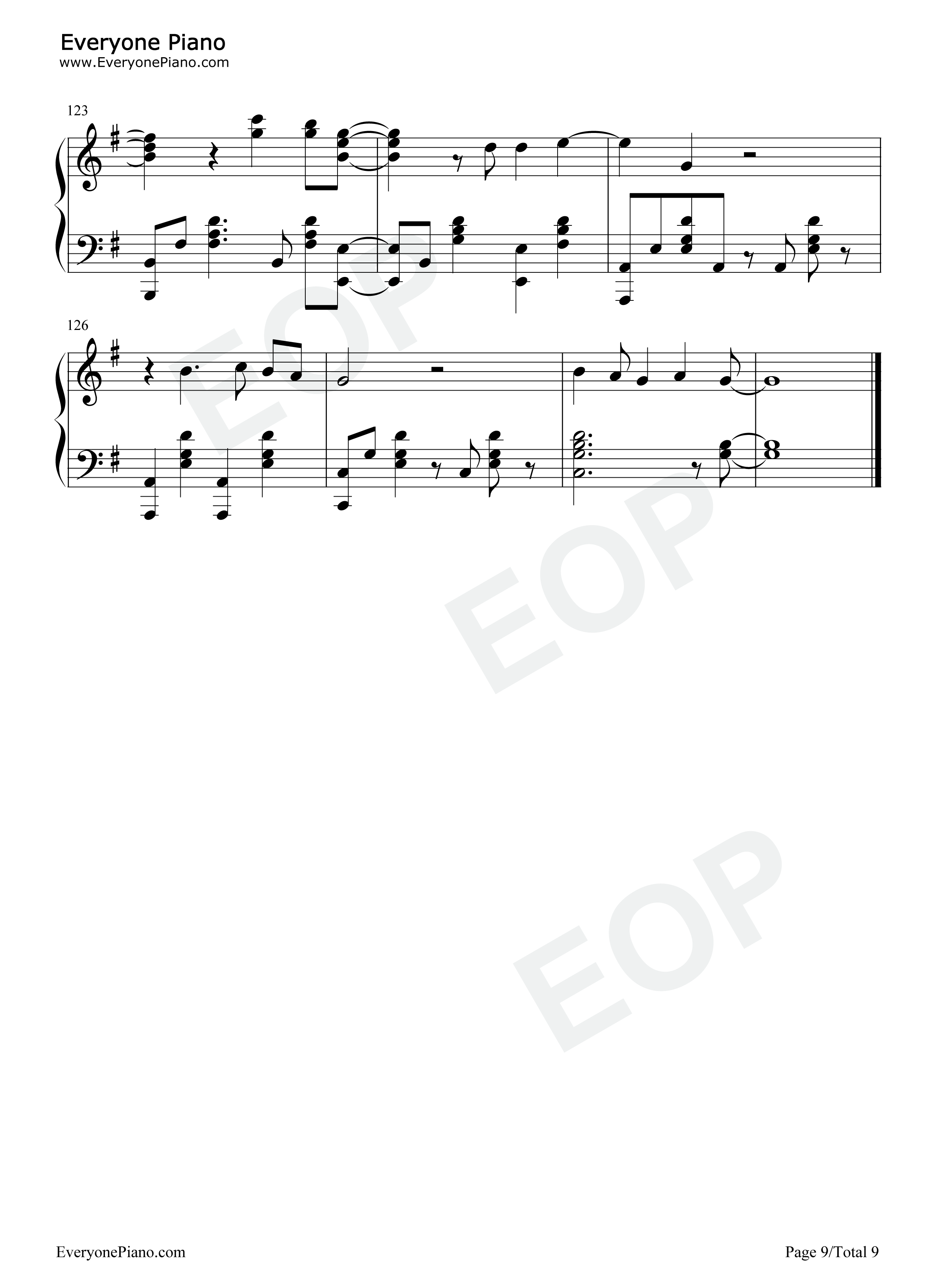 Everything_Goes_On钢琴谱_Porter_Robinson