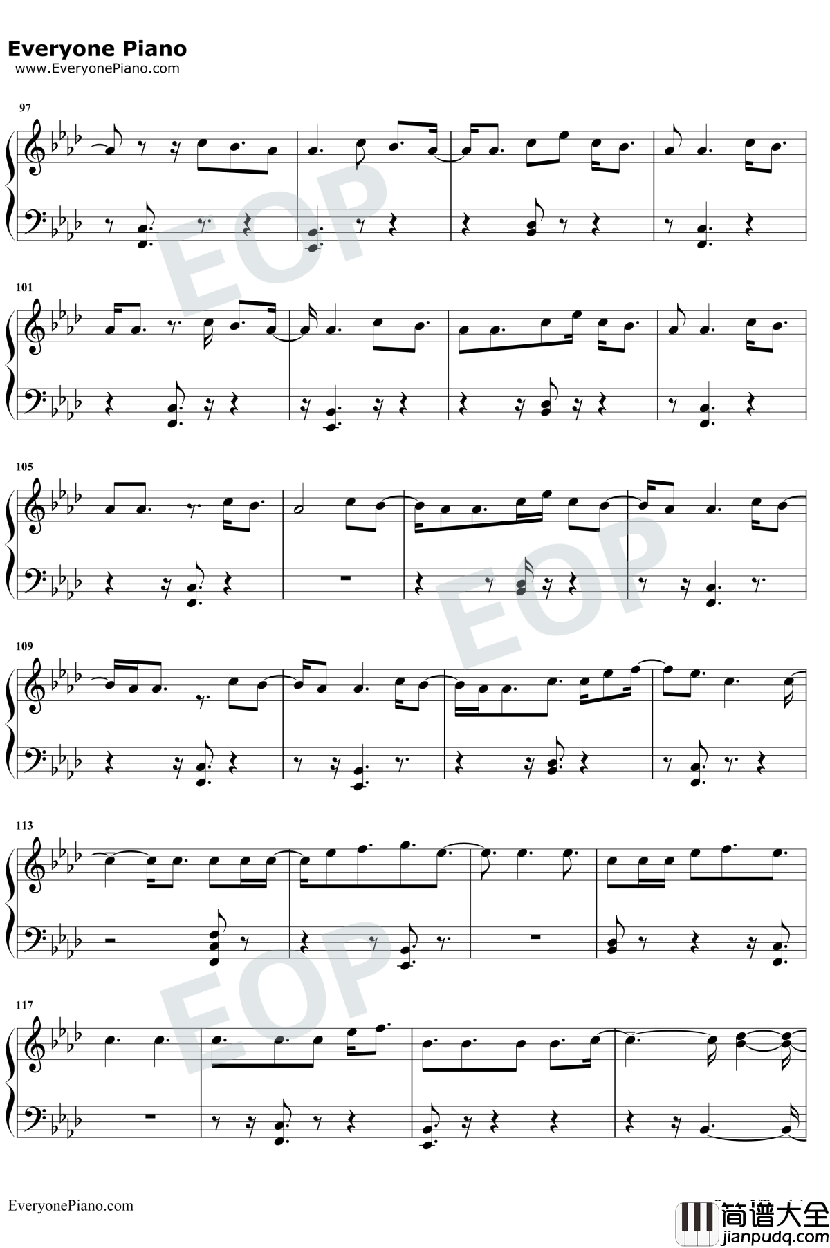 Perdido钢琴谱_Poo_Bear_/_J_Balvin