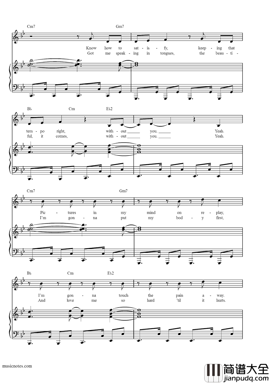 LoveMyself钢琴谱_HaileeSteinfeld