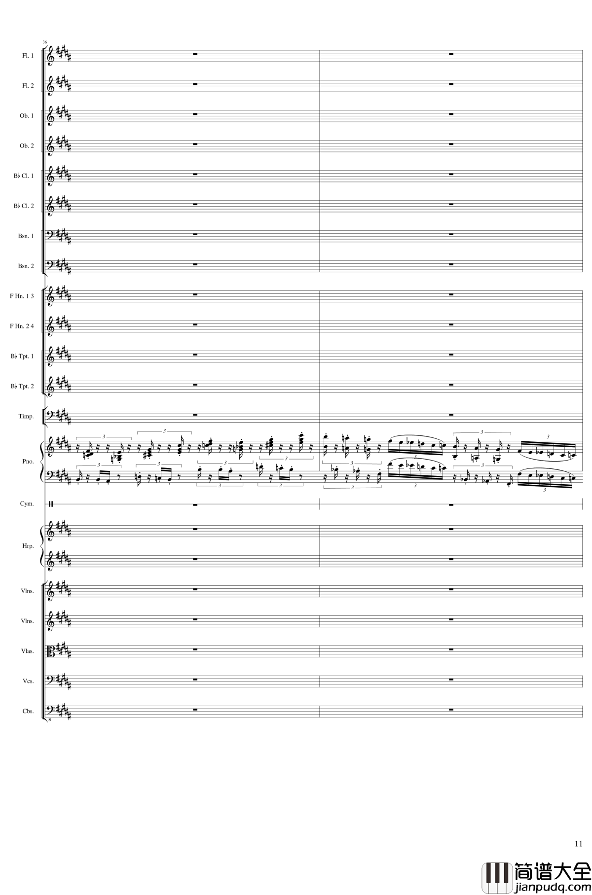 Symphonic_Poem_No.3,_Op.91_Part_3钢琴谱_一个球