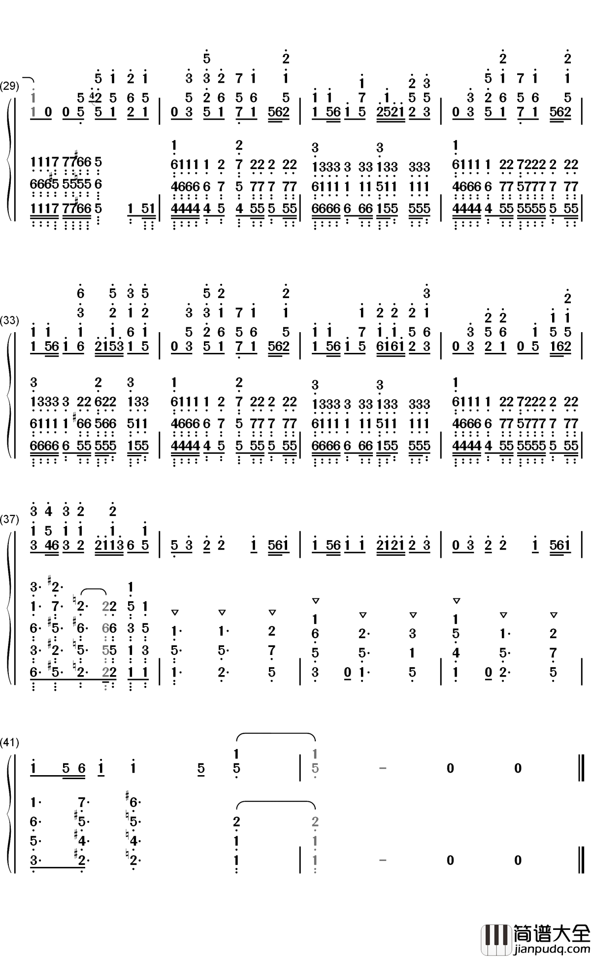 一花依世界简谱_洛天依_人生就是如此短暂