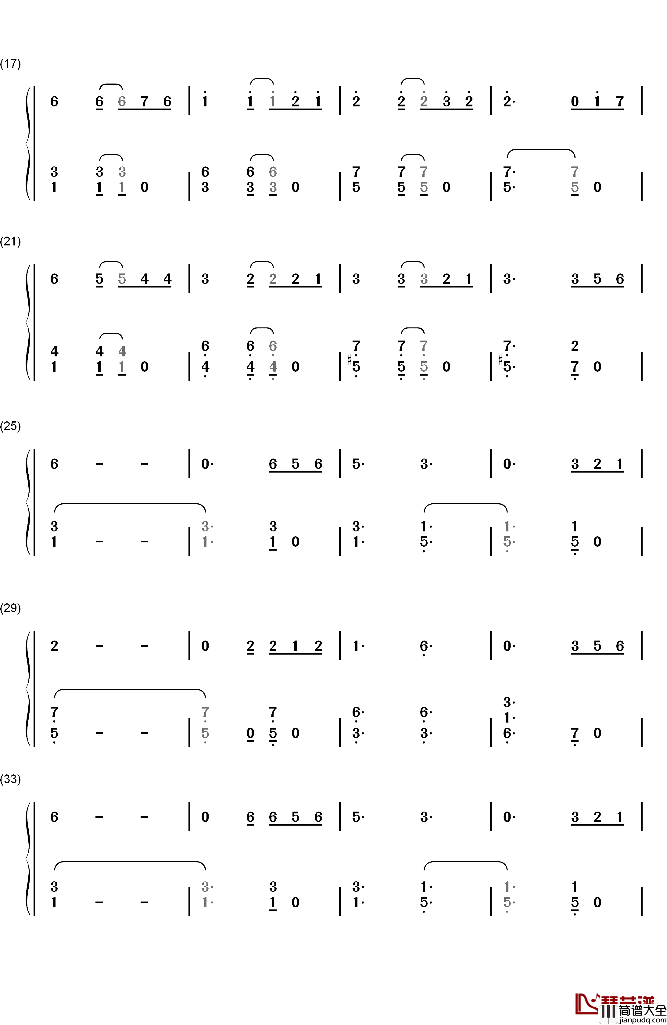 God_Knows_I_Tried钢琴简谱_数字双手_Lana_Del_Rey