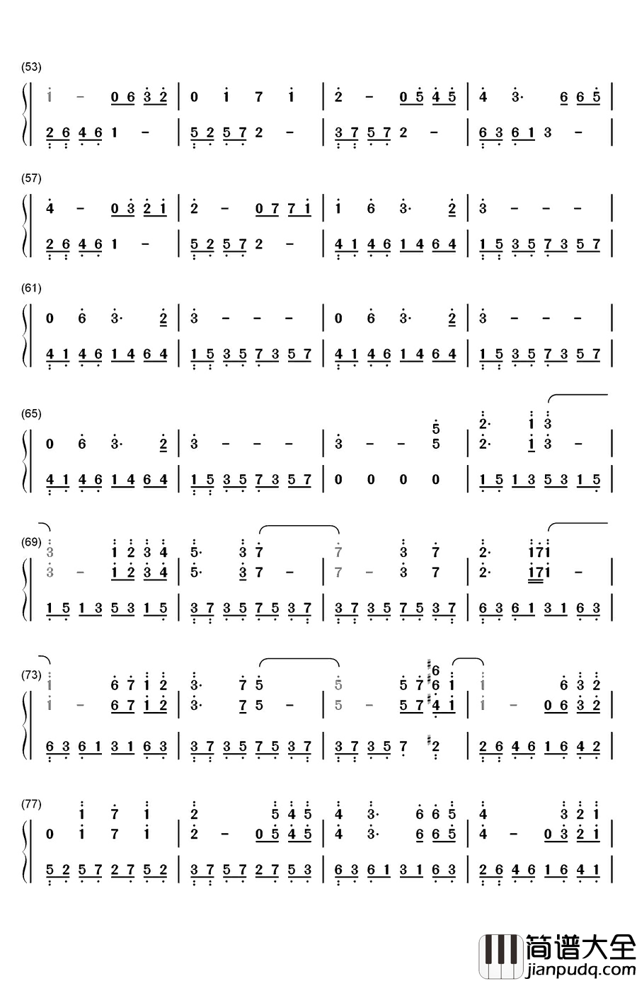 沉醉于风中钢琴简谱_数字双手_神思者__S.E.N.S.