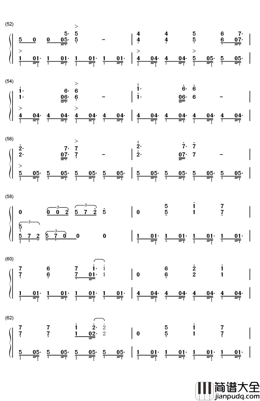 恋をしようよ钢琴简谱_数字双手_Pico