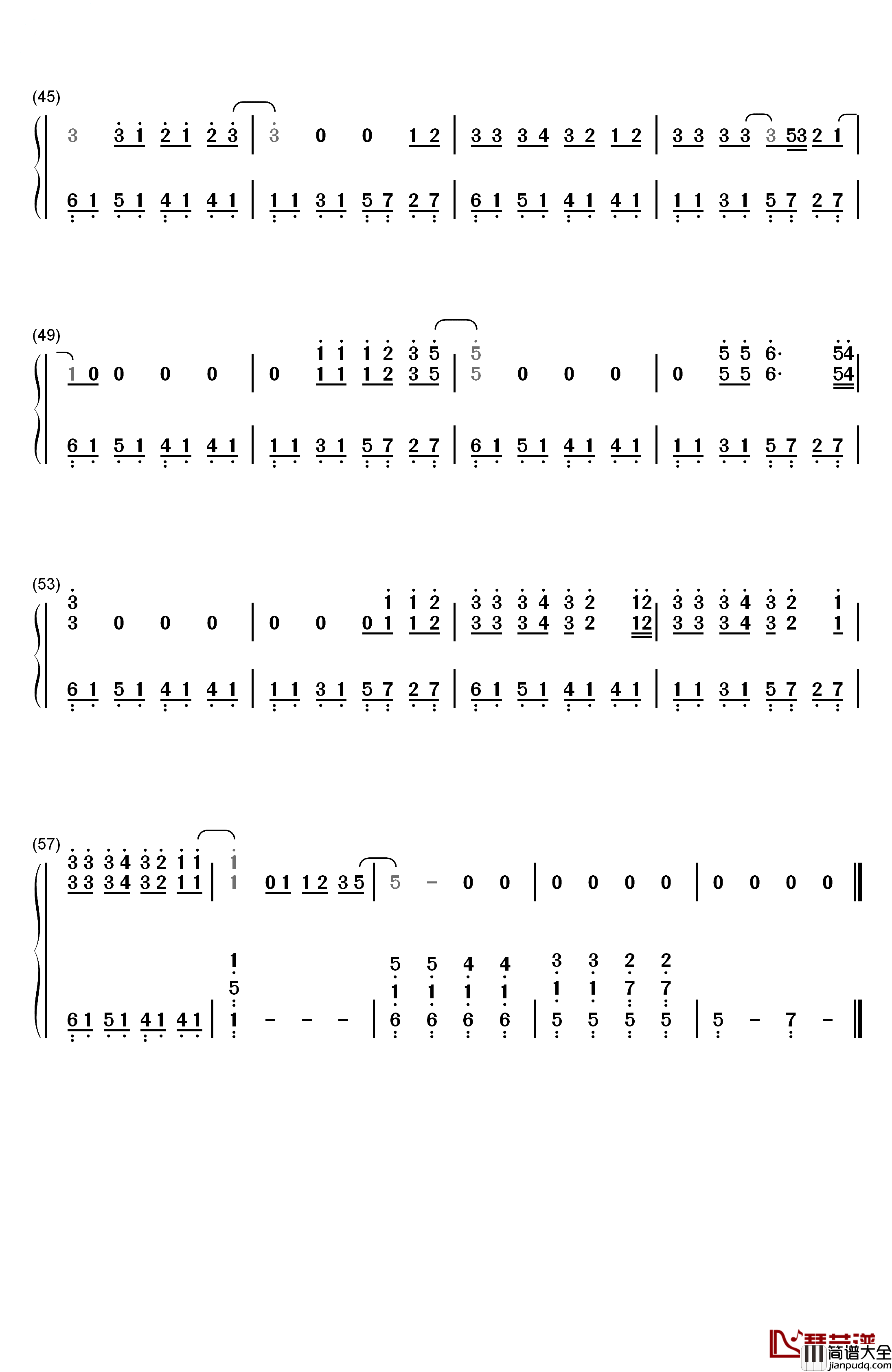 If_I_Were_A_Boy钢琴简谱_数字双手_Beyonce