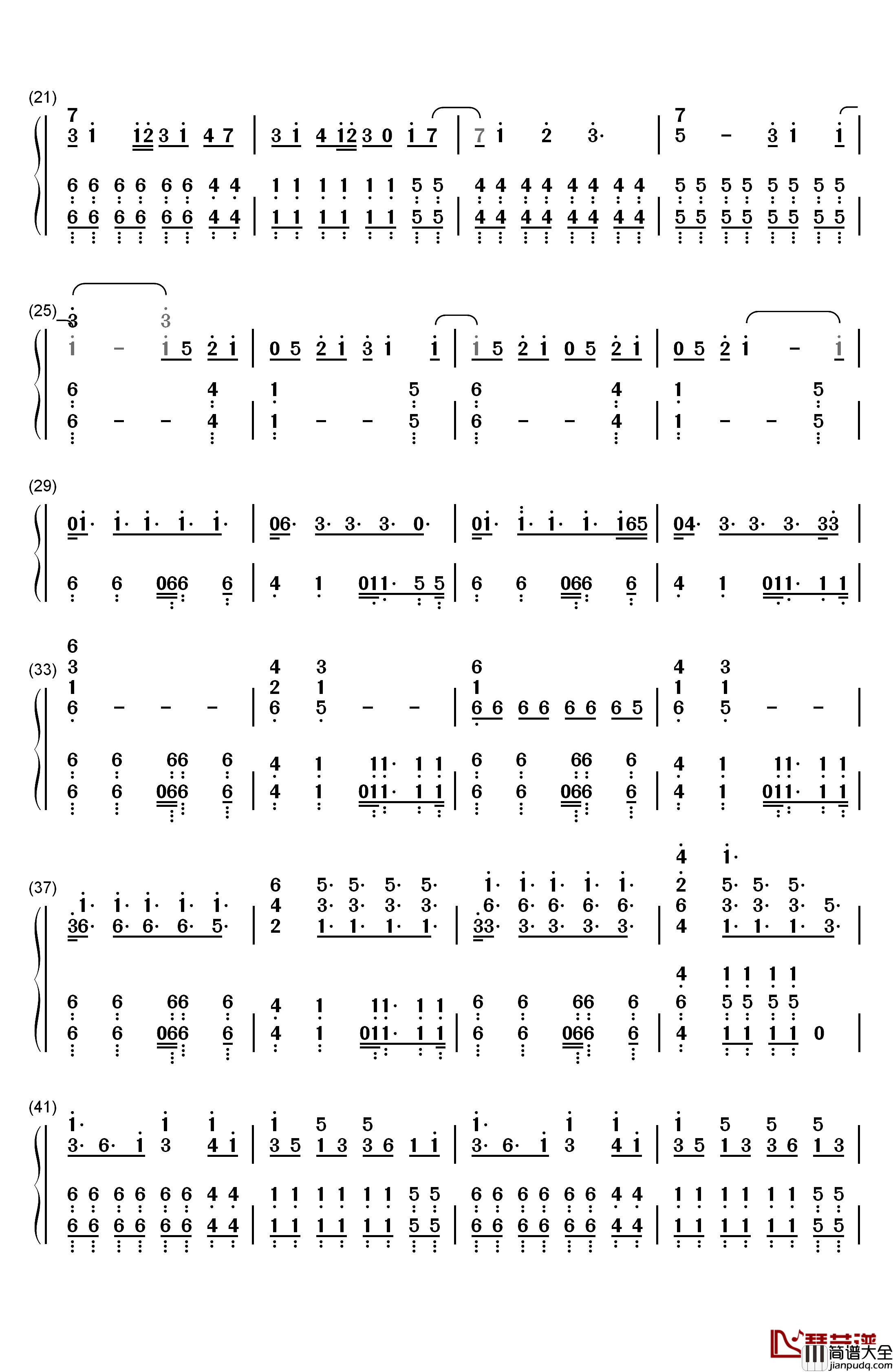 At_My_Best钢琴简谱_数字双手_Machine_Gun_Kelly