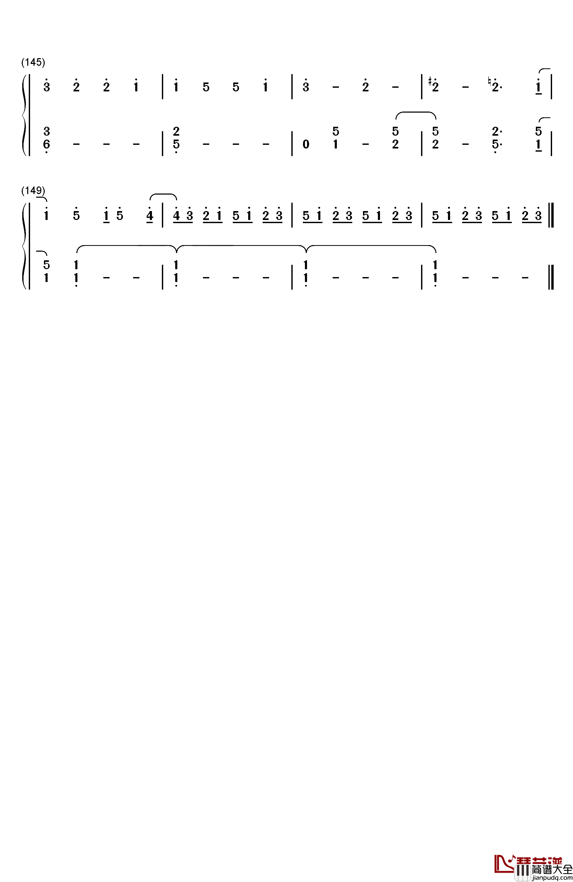 ミッション_健・康・第・イチ钢琴简谱_数字双手_花澤香菜_前野智昭_小野大輔_井上喜久子