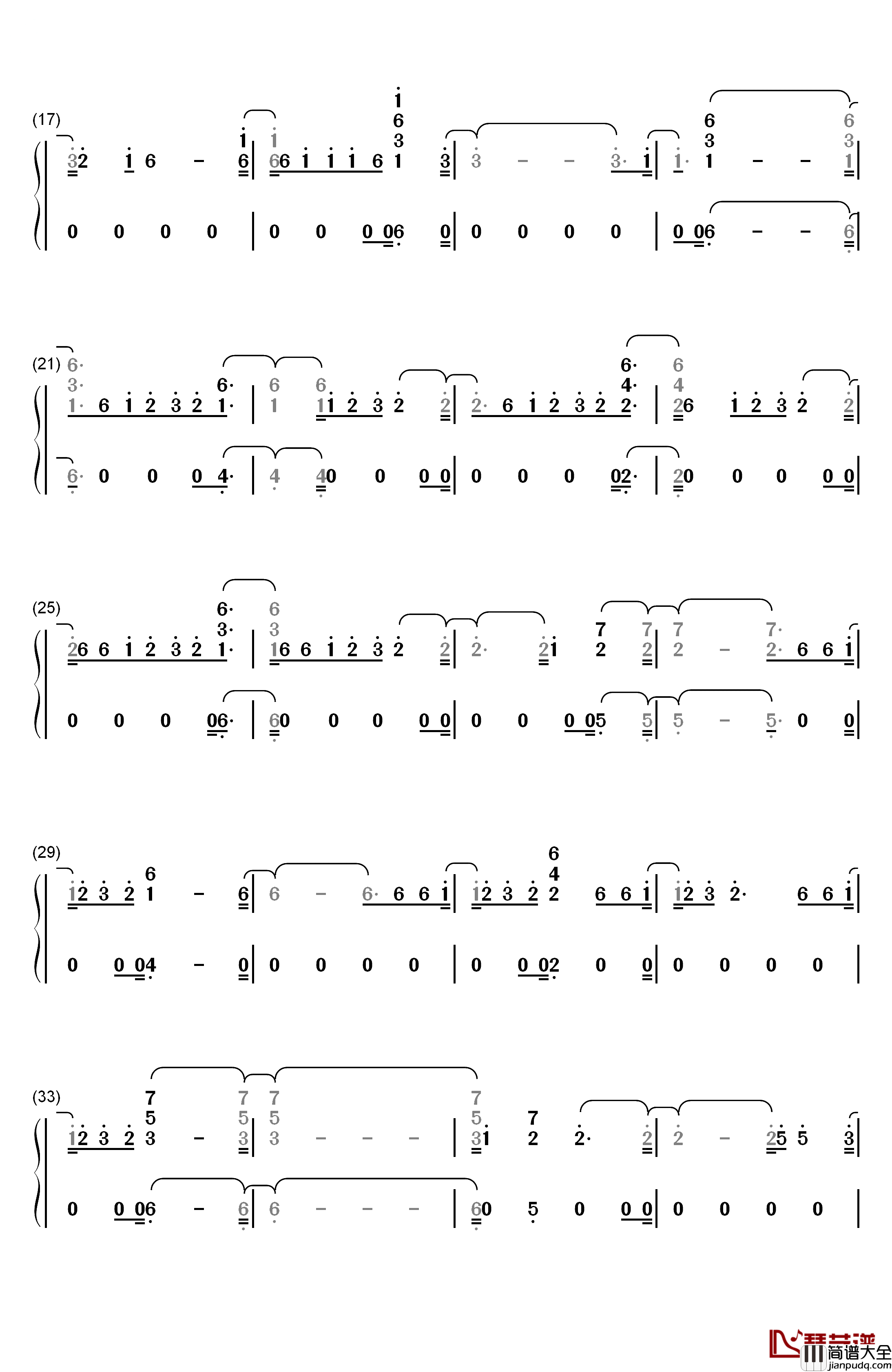 Capital_Letters钢琴简谱_数字双手_Hailee_Steinfeld