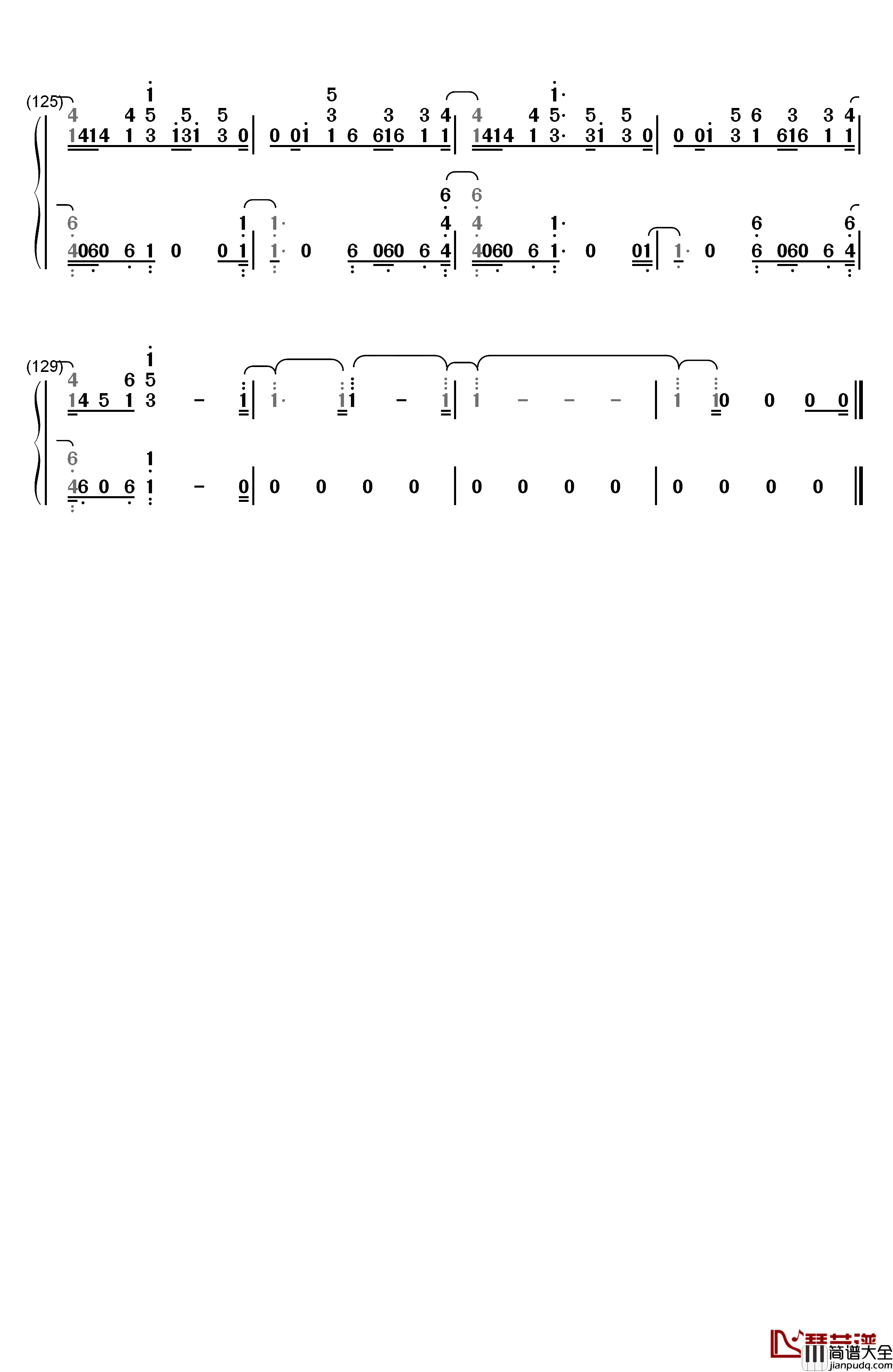 He_Like_That钢琴简谱_数字双手_Fifth_Harmony