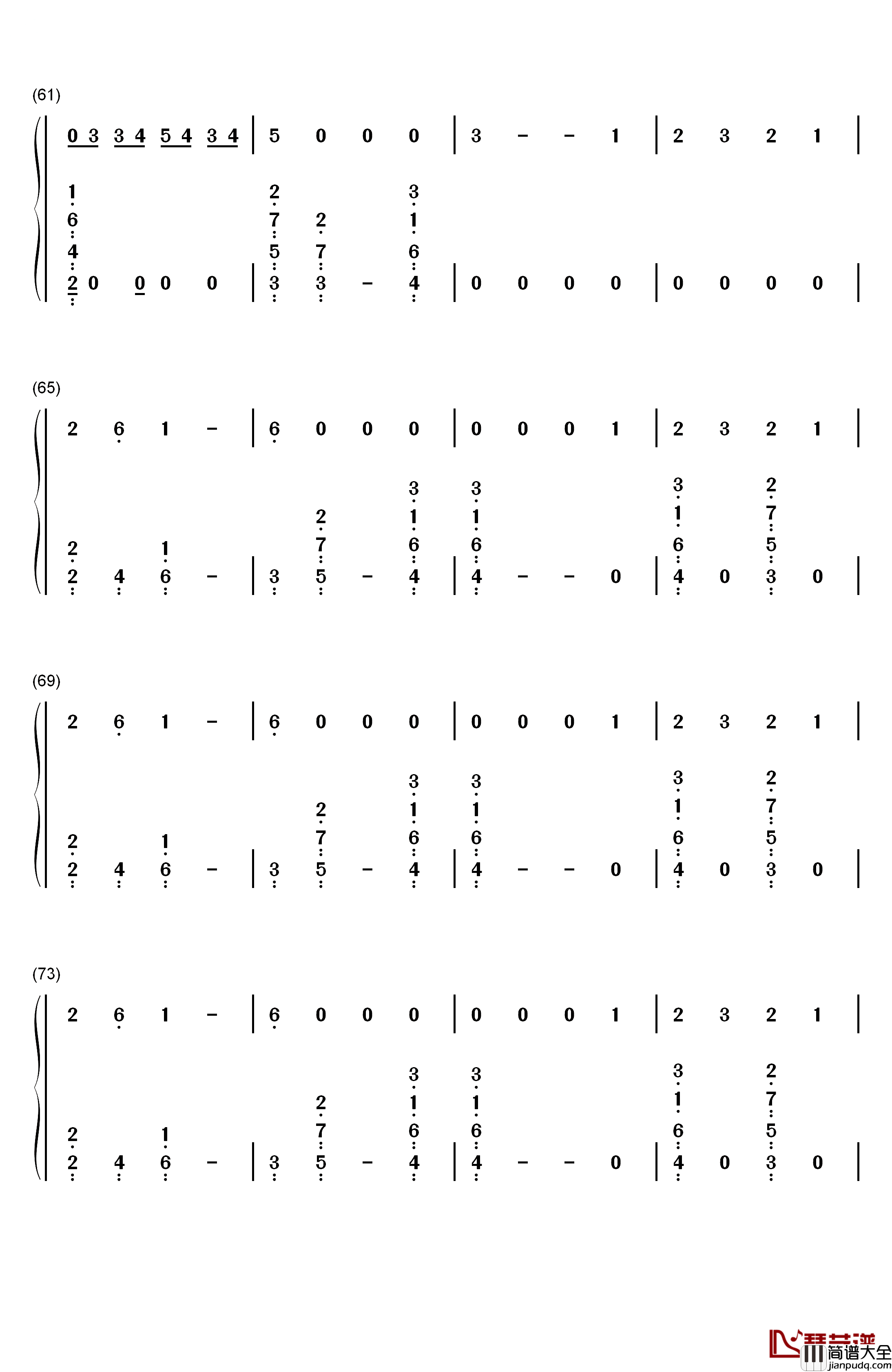 Where_Were_You_in_the_Morning钢琴简谱_数字双手_Shawn_Mendes