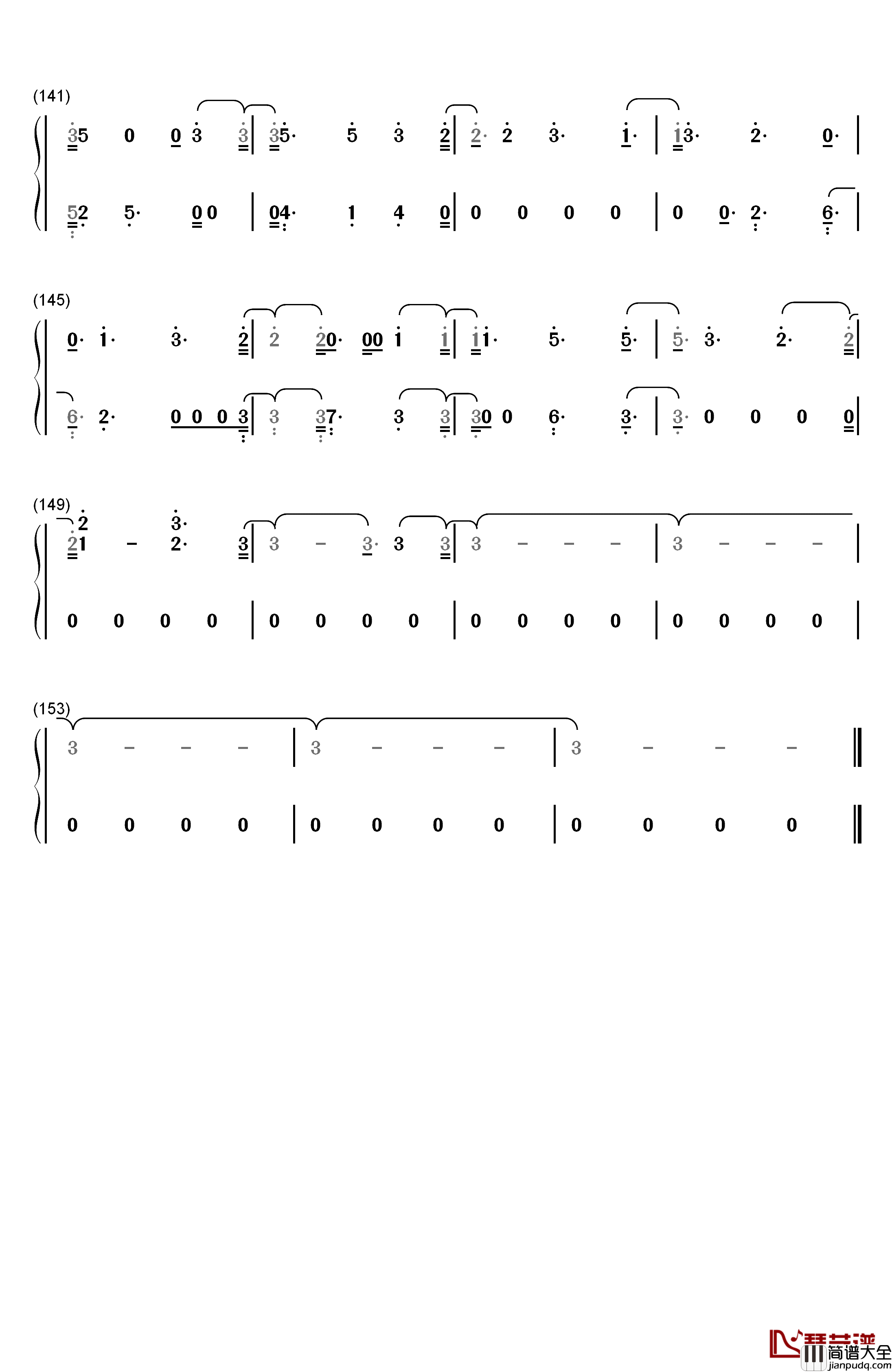 Can_You_Feel_It钢琴简谱_数字双手_Highlight