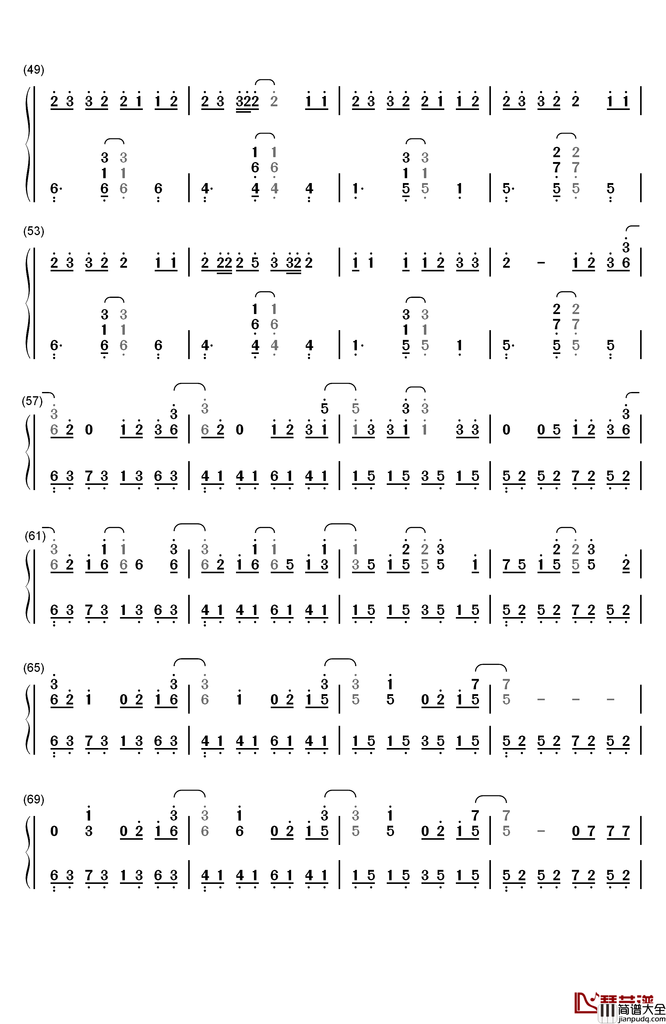 Read_All_About_It钢琴简谱_数字双手_Emeli_Sande