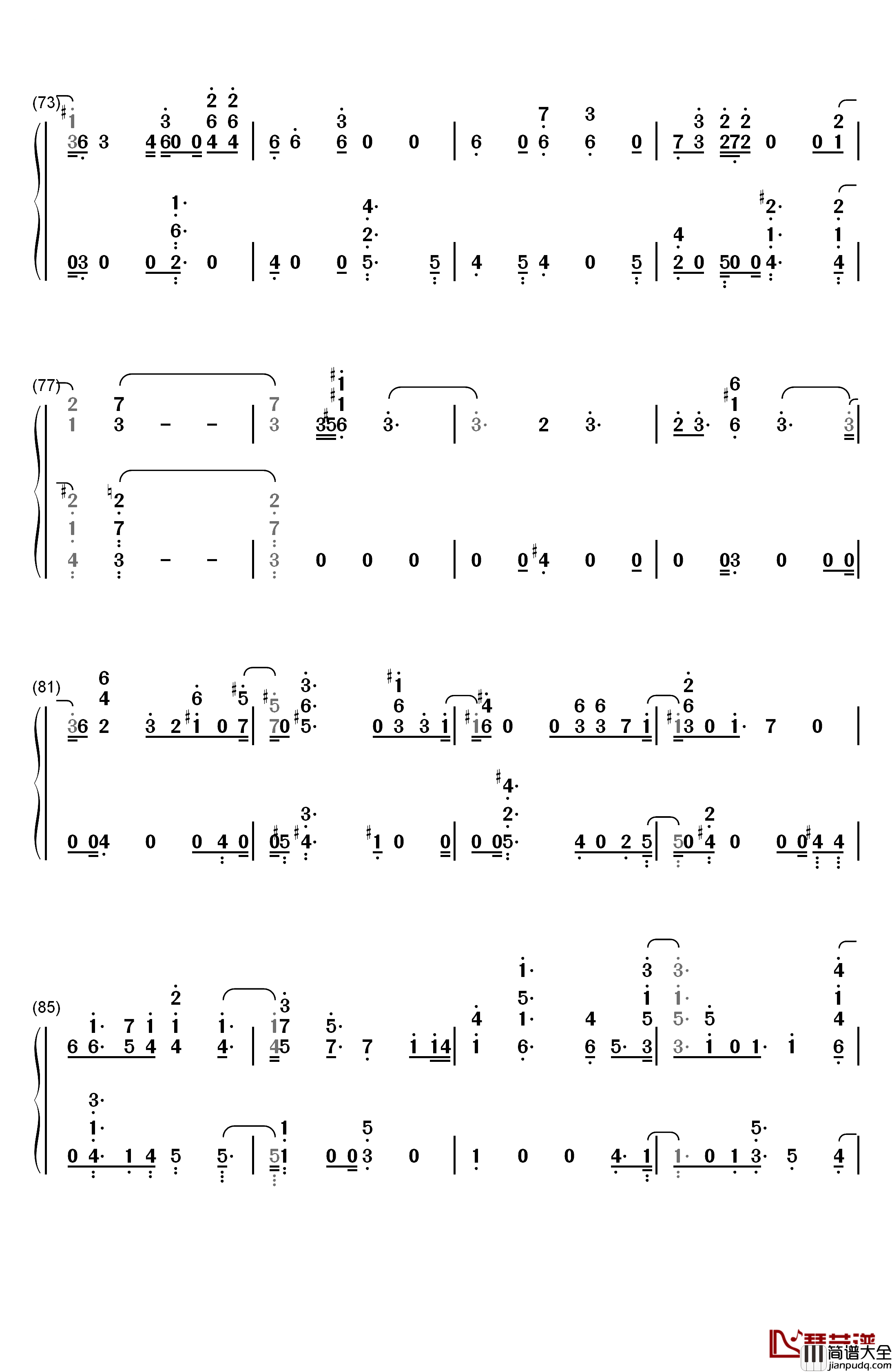 This_Christmas钢琴简谱_数字双手_金泰妍