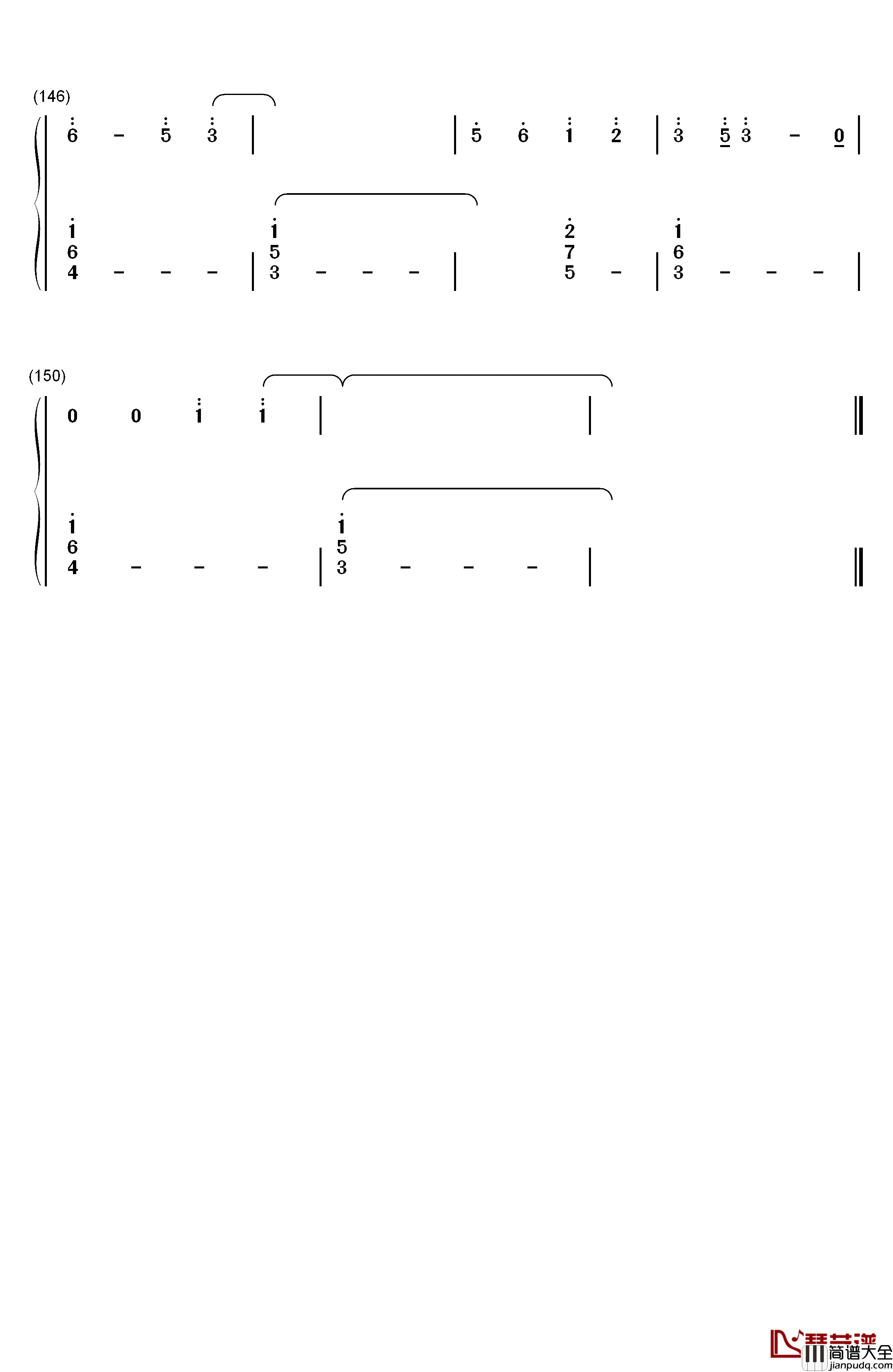 Happier钢琴简谱_数字双手_Ed_Sheeran