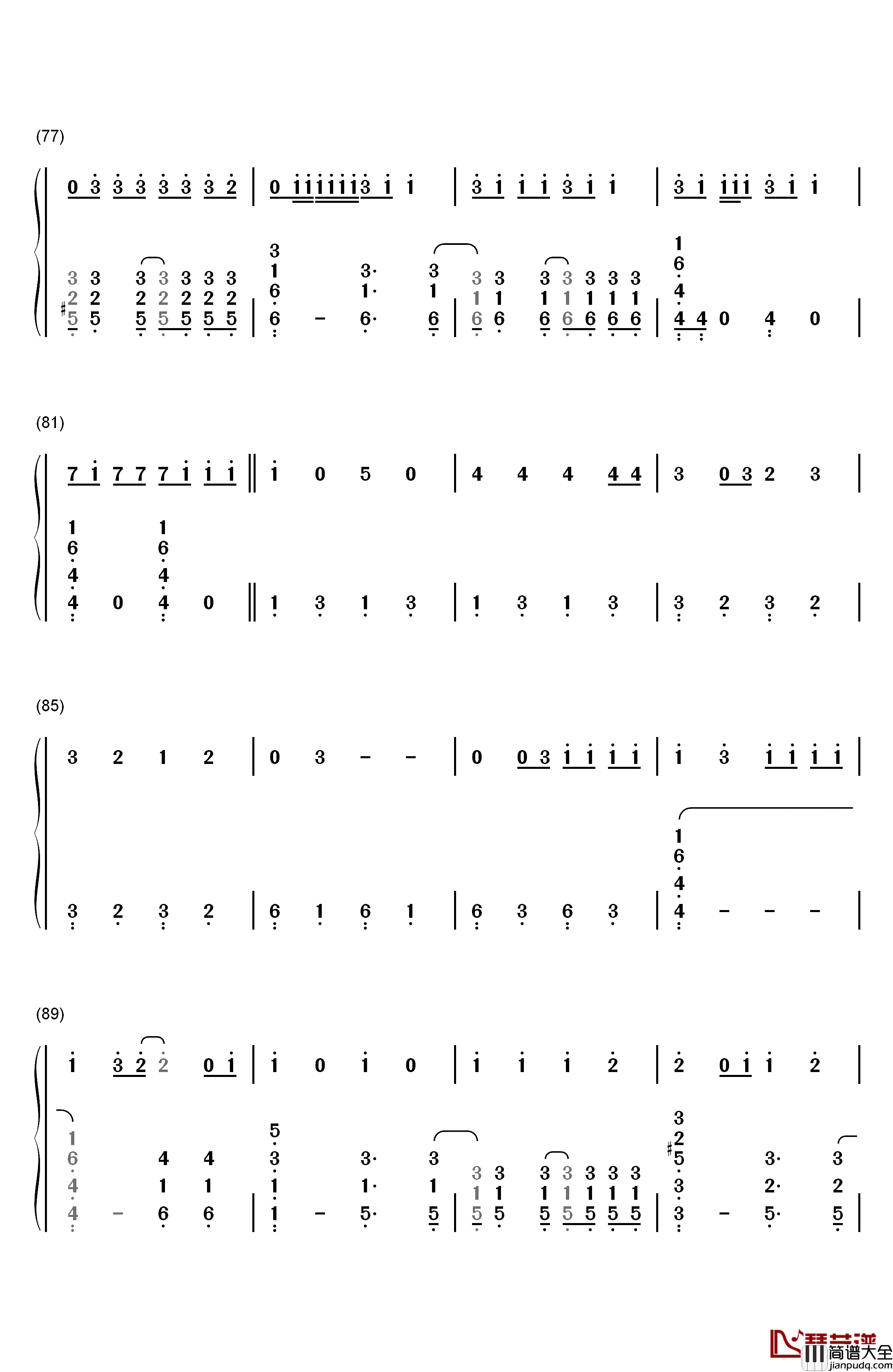 Show_You钢琴简谱_数字双手_Shawn_Mendes