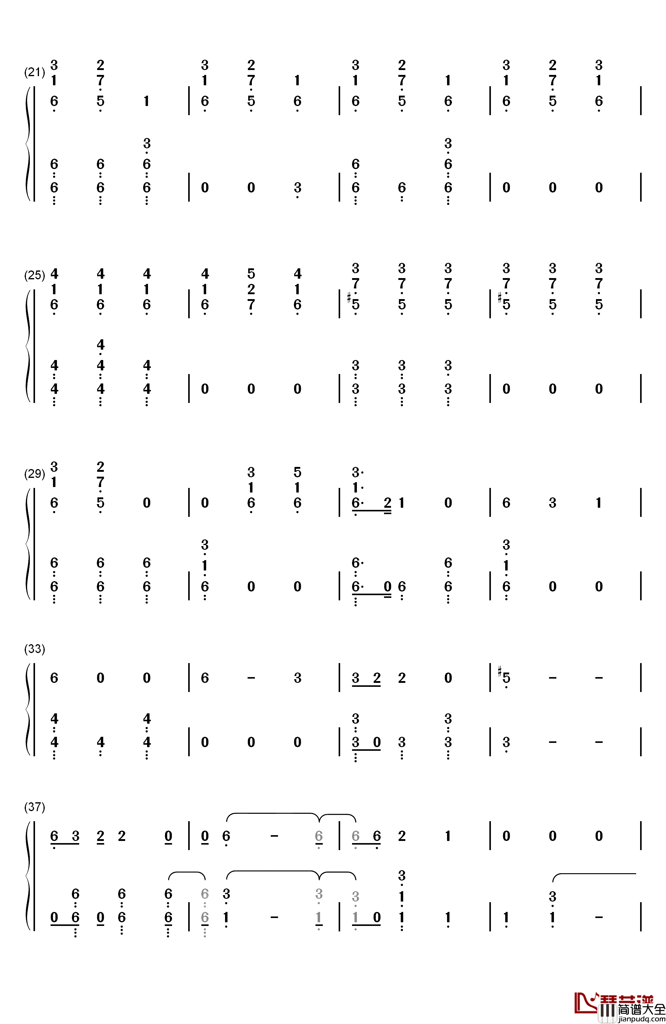 King_of_the_Clouds钢琴简谱_数字双手_Panic!_at_the_Disco