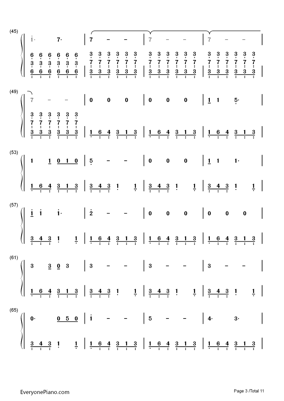 The_Kill钢琴简谱_数字双手_30_Seconds_to_Mars