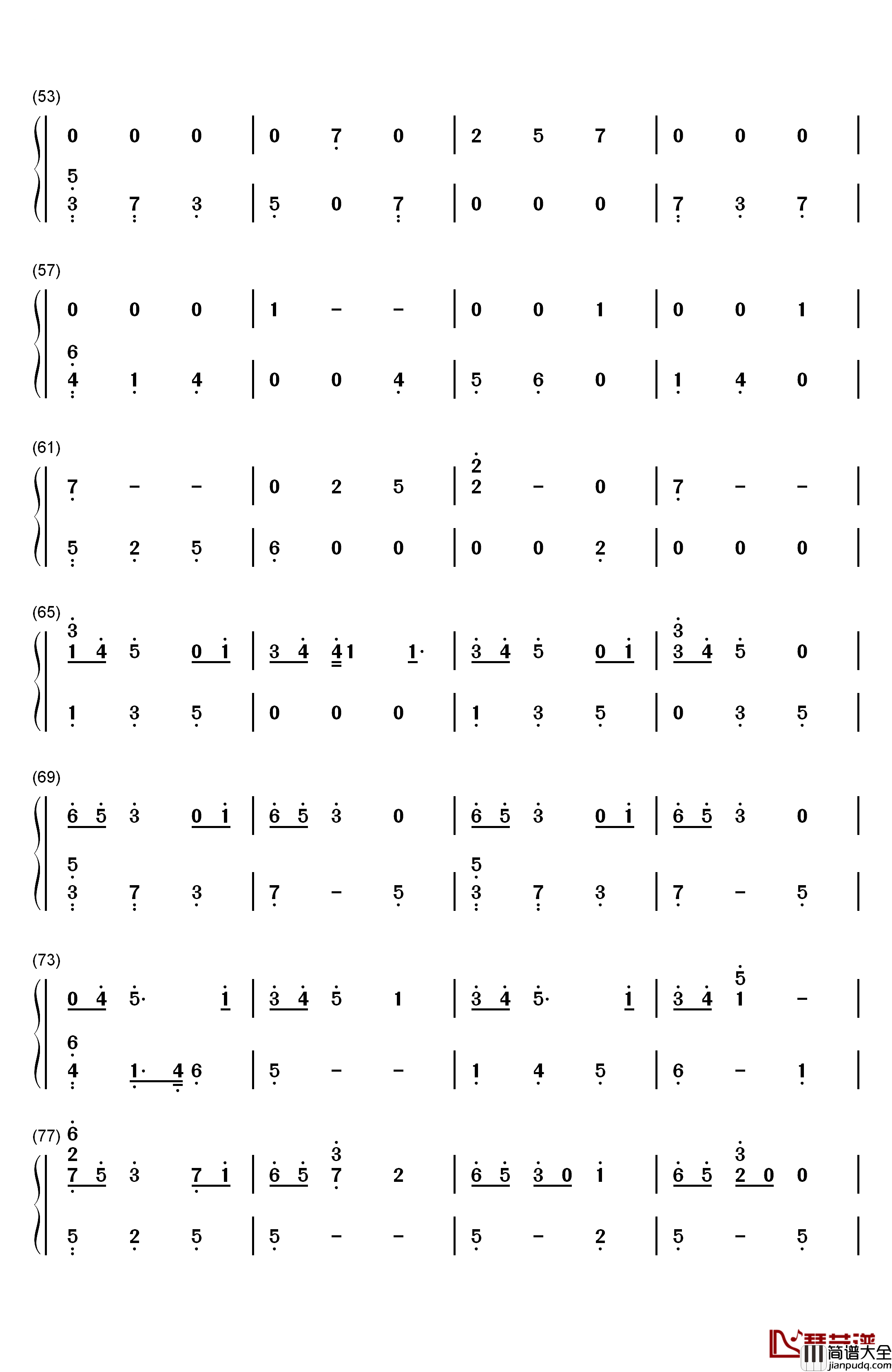 The_Good_Side钢琴简谱_数字双手_Troye_Sivan