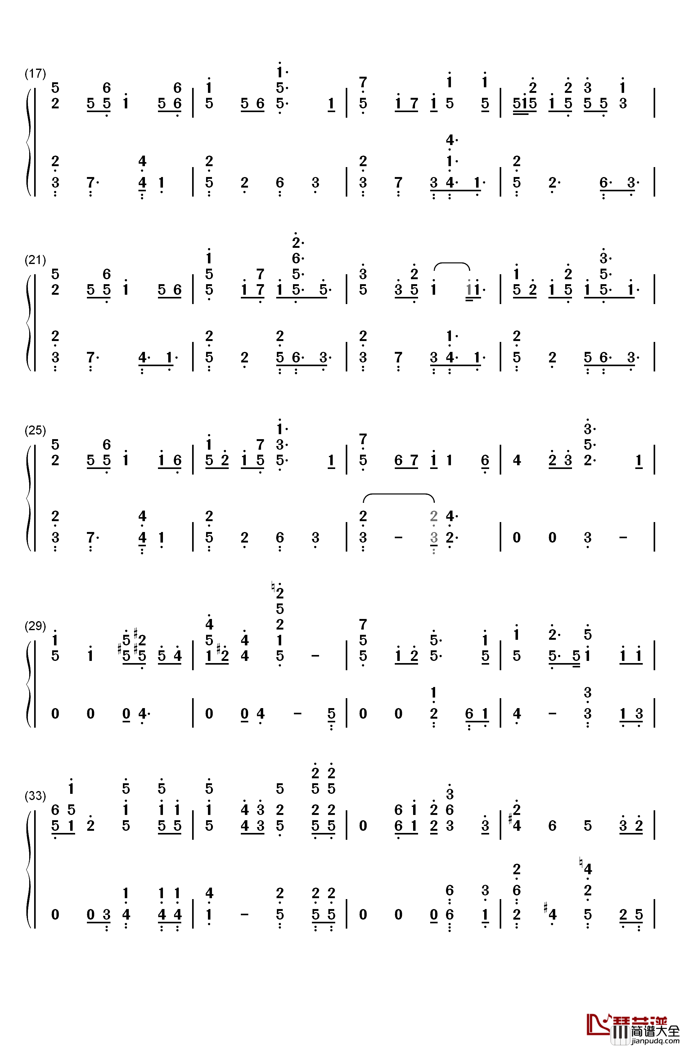 You_are_in_Love_Right钢琴简谱_数字双手_Produce_48_IZ_ONE