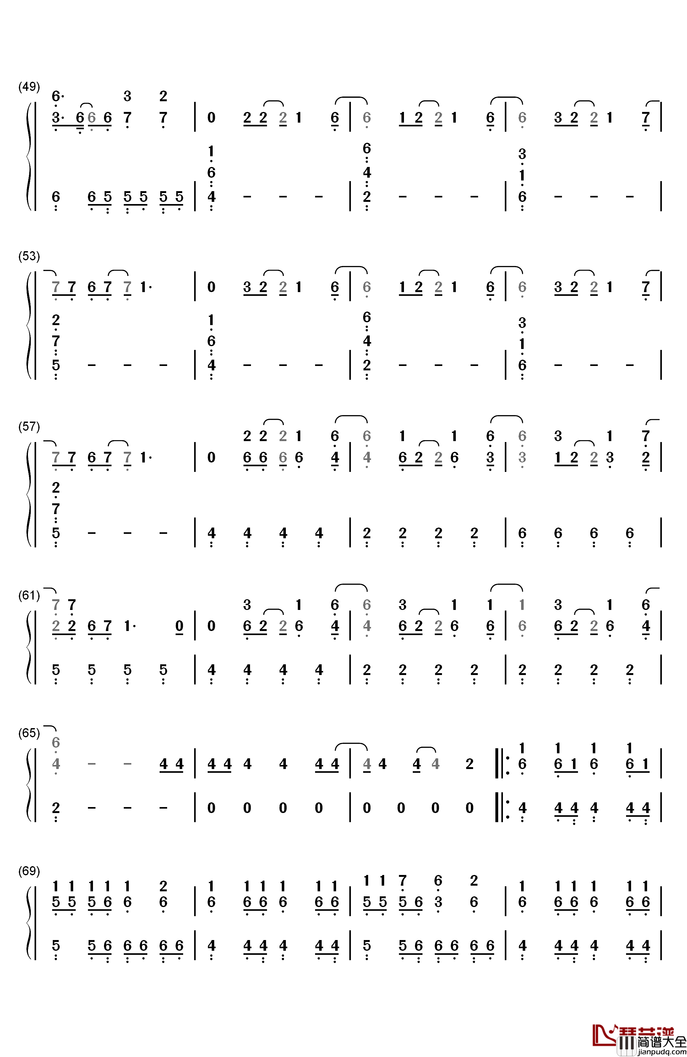 Tik_Tok钢琴简谱_数字双手_Kesha