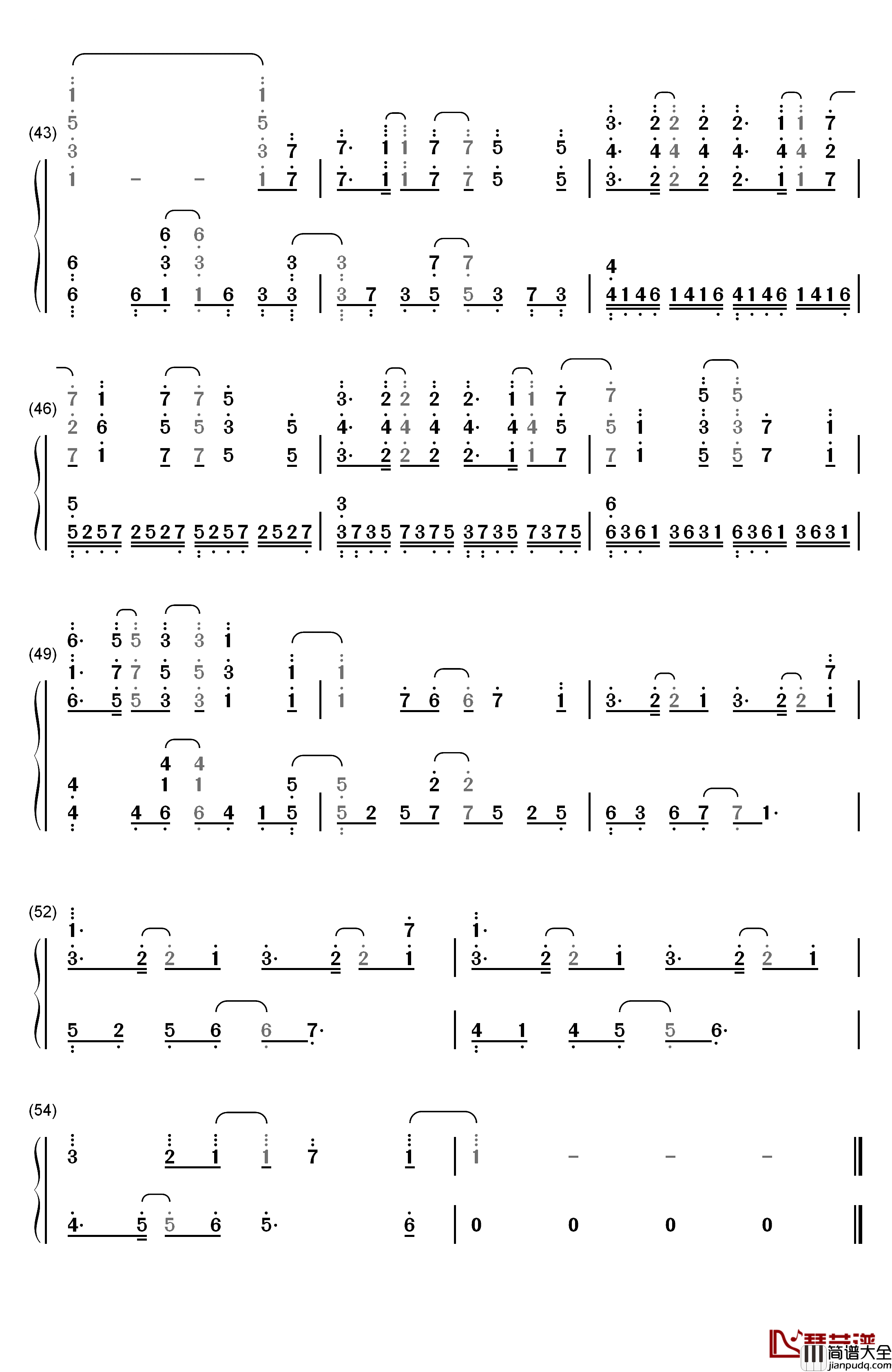 Unravel钢琴简谱_数字双手_Tk_from__凛冽时雨
