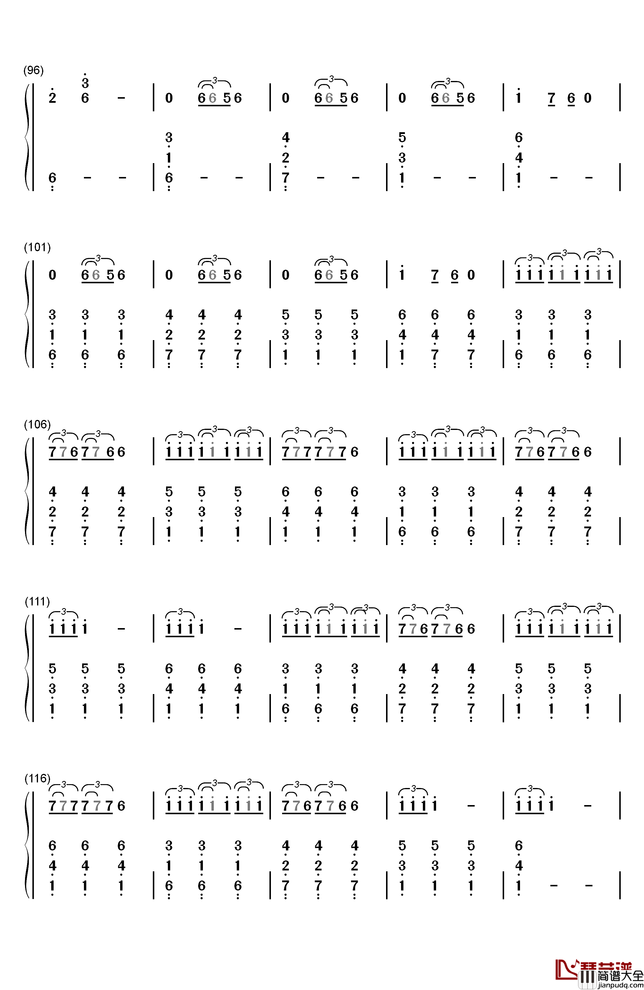 Bad_Reputation钢琴简谱_数字双手_Shawn_Mendes