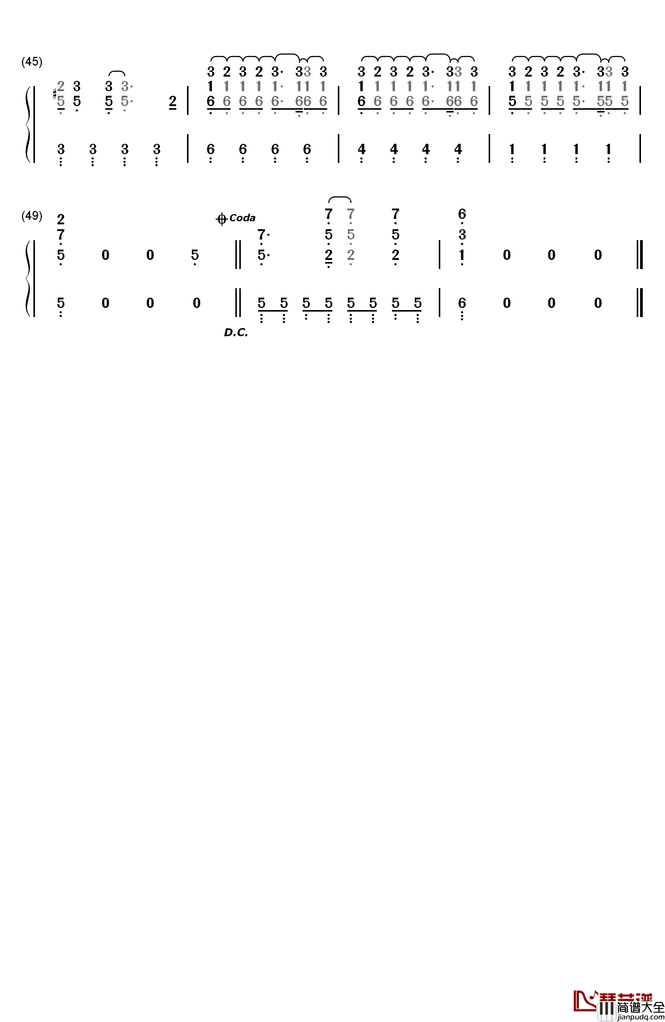 Dancing_With_Tears_In_My_Eyes钢琴简谱_数字双手_Kesha