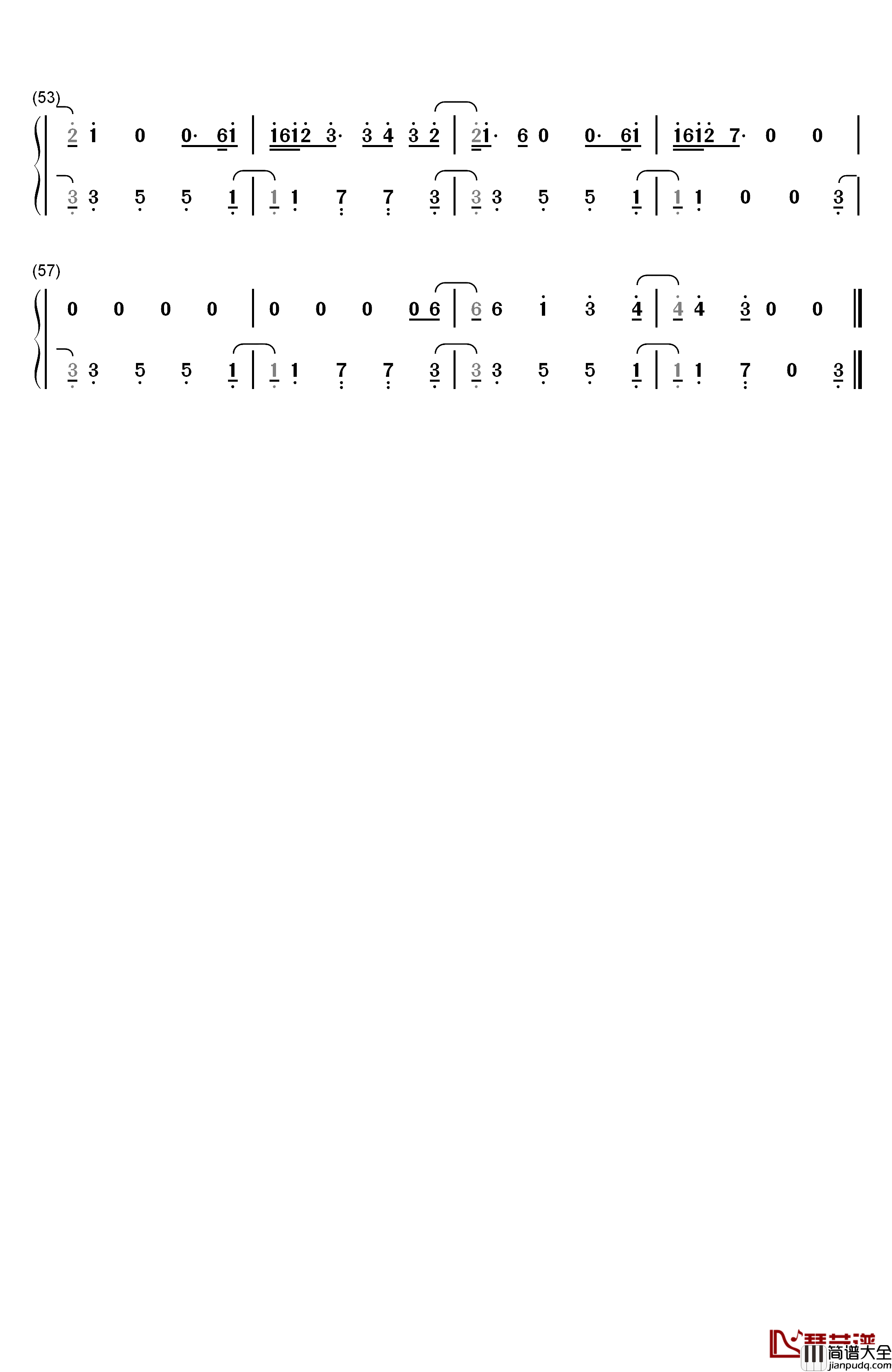 Five_Nights_at_Freddy's钢琴简谱_数字双手_The_Living_Tombstone