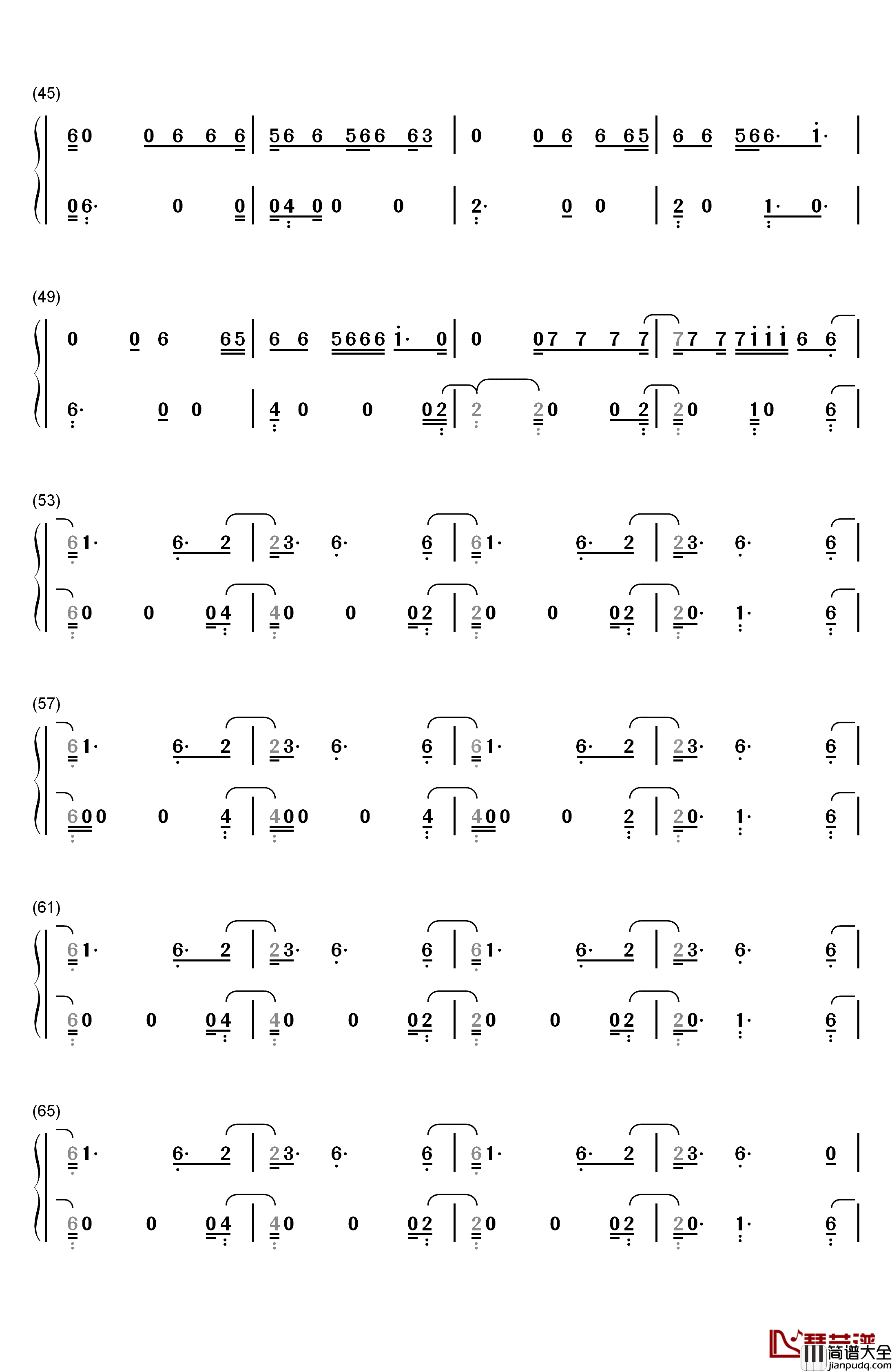 Live_It_Up钢琴简谱_数字双手_Nicky_Jam_Will_Smith_Era_Istrefi