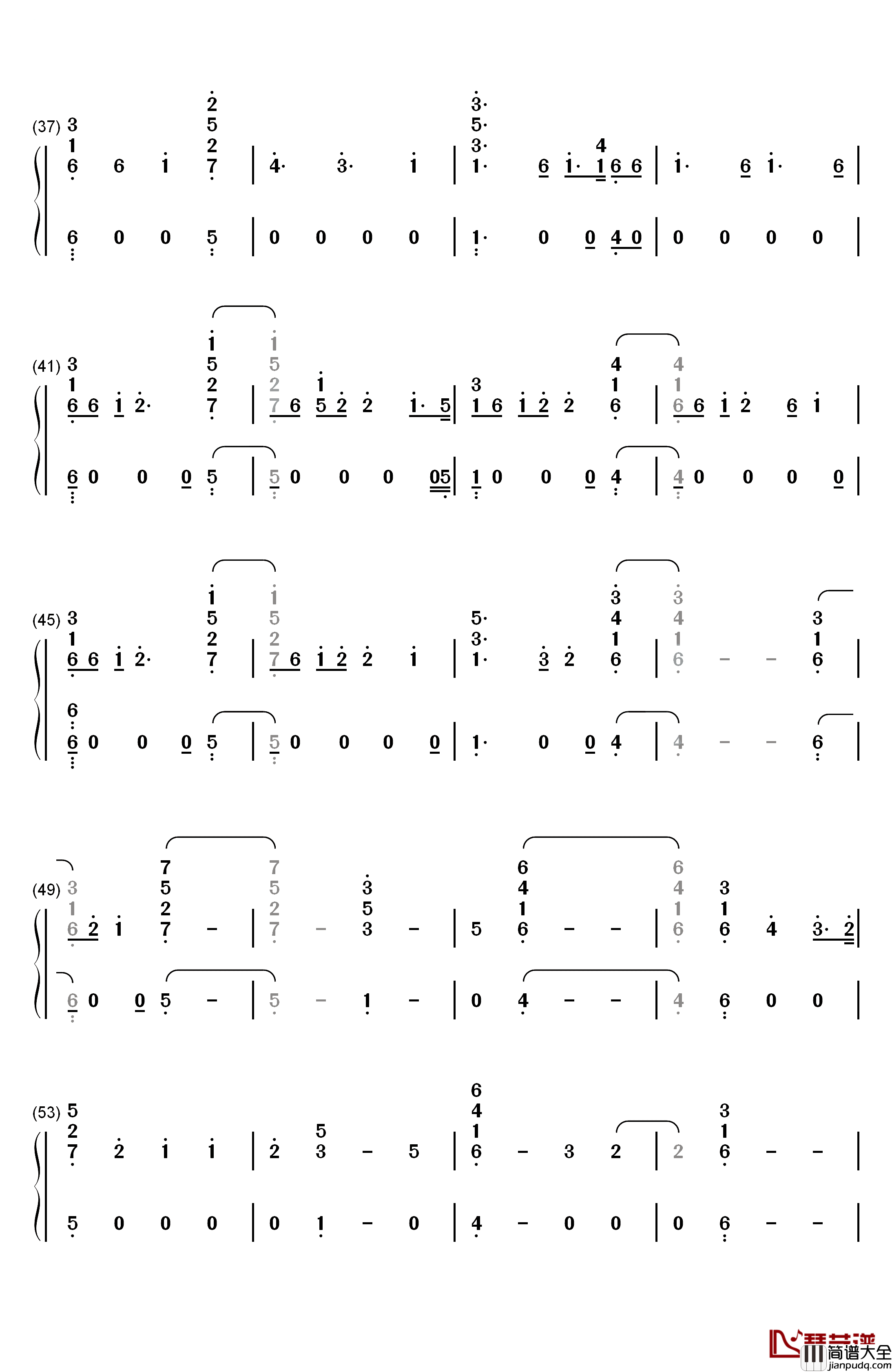 Babe钢琴简谱_数字双手_Sugarland_Taylor_Swift