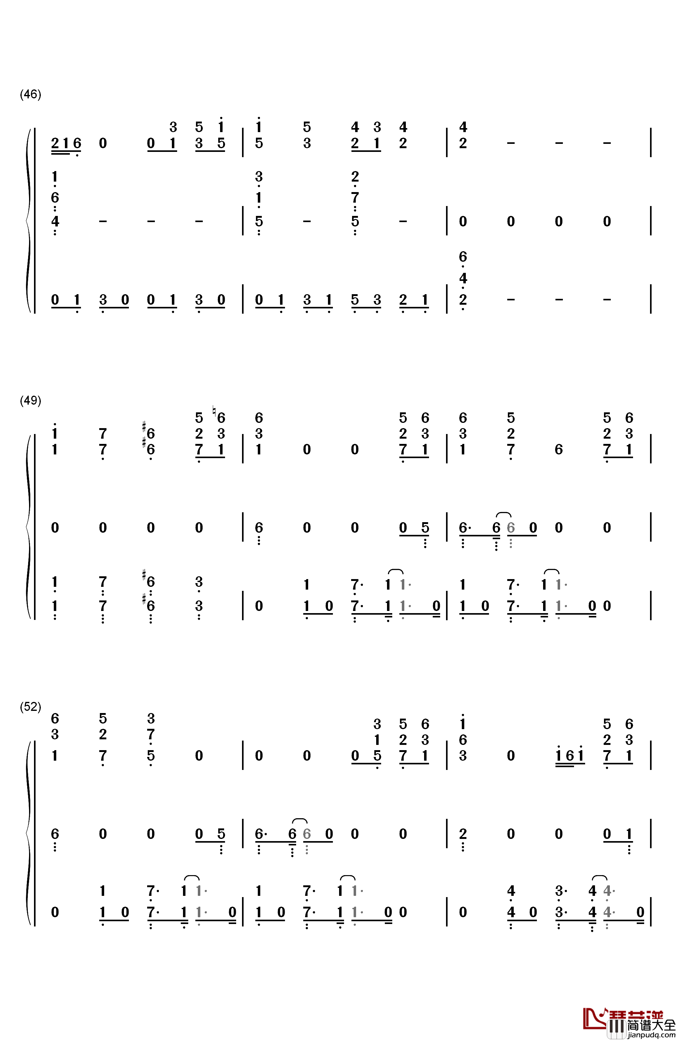 Girls_Talk_Boys钢琴简谱_数字双手_5_Seconds_Of_Summer