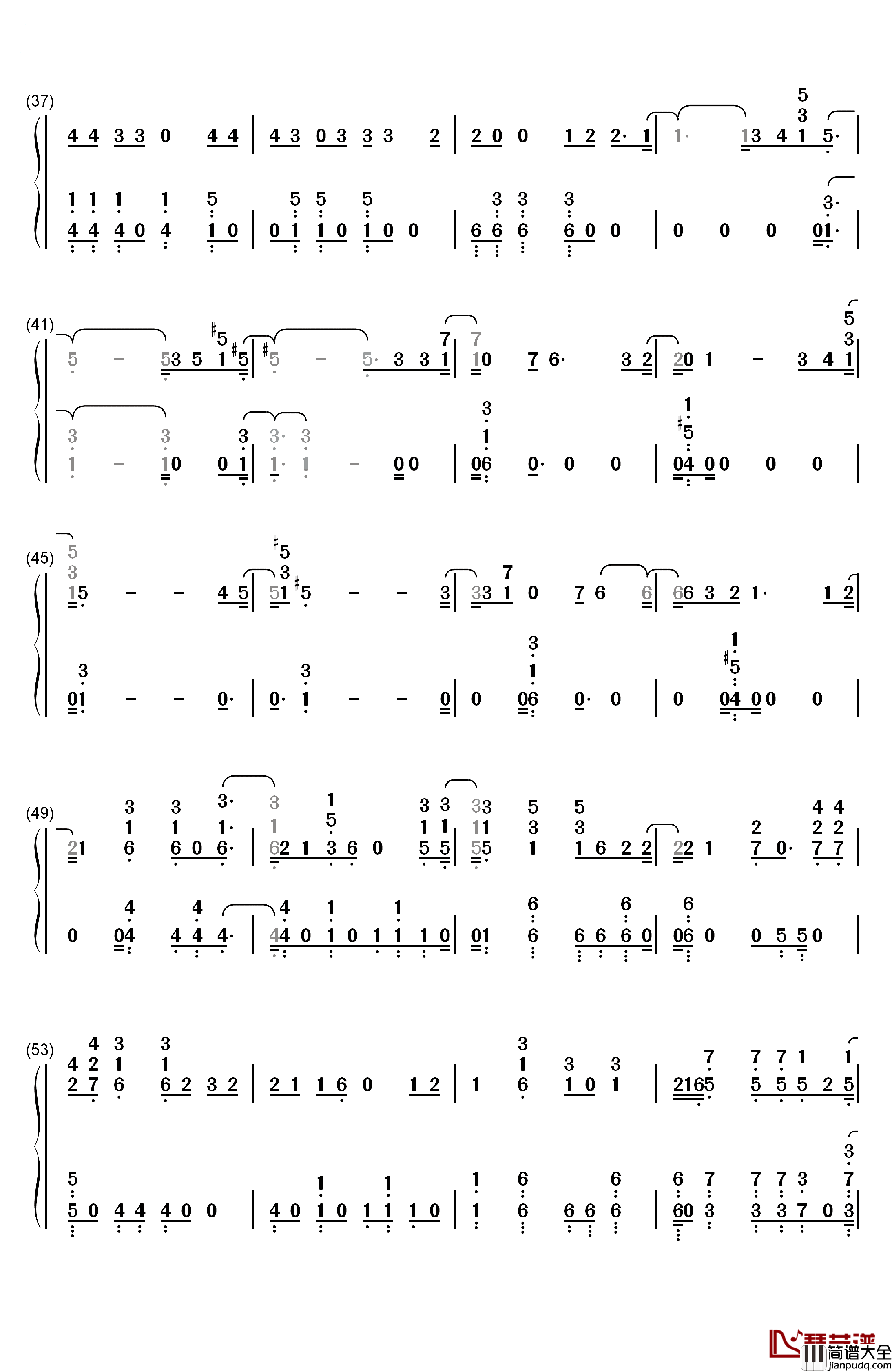 High_Hopes钢琴简谱_数字双手_Panic!_at_the_Disco