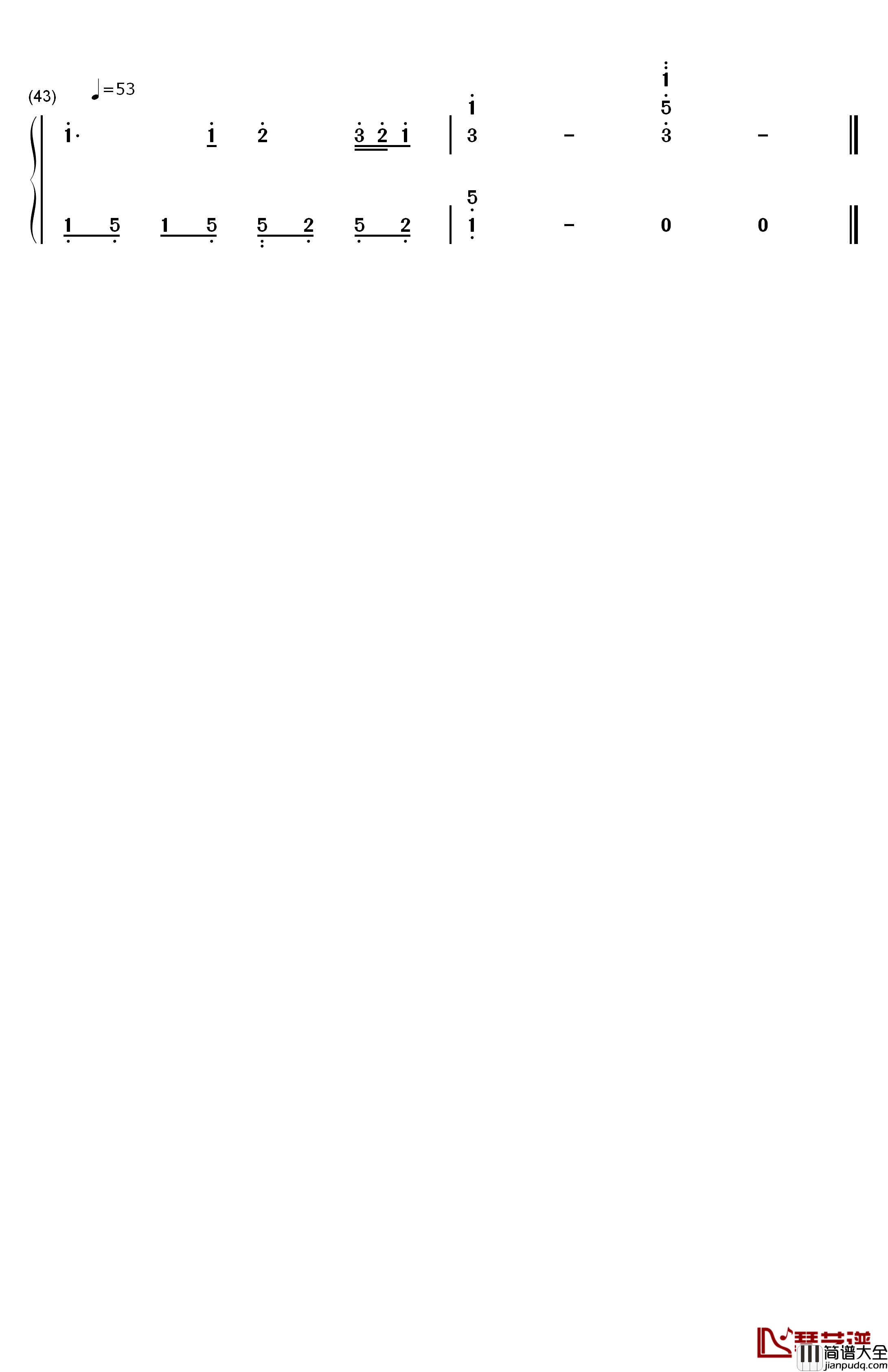 真的爱你钢琴简谱_数字双手_Beyond