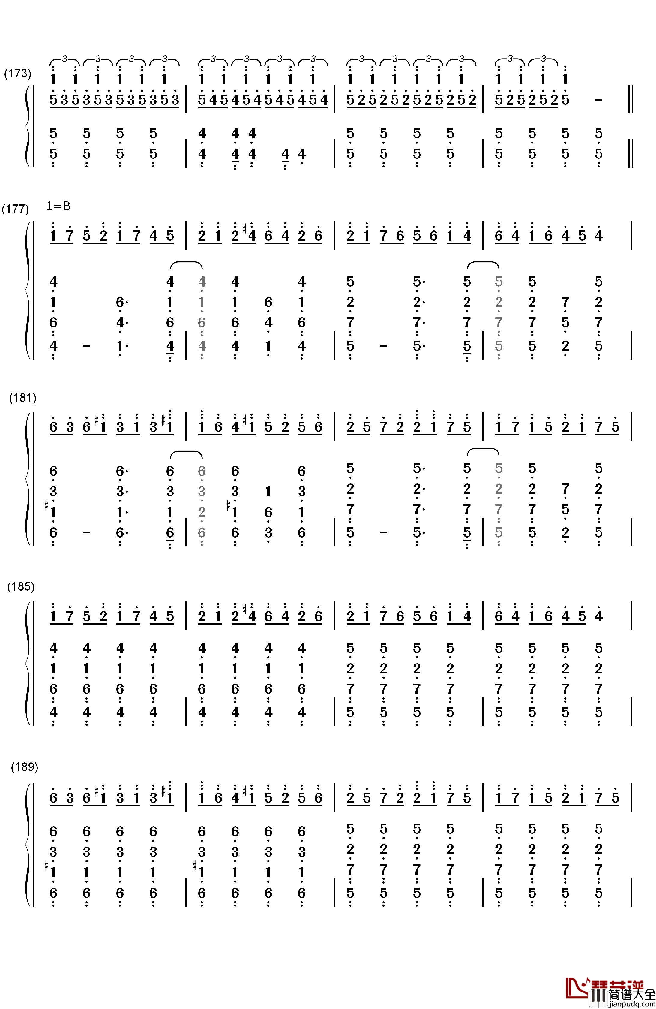 初音未来的消失钢琴简谱_数字双手
