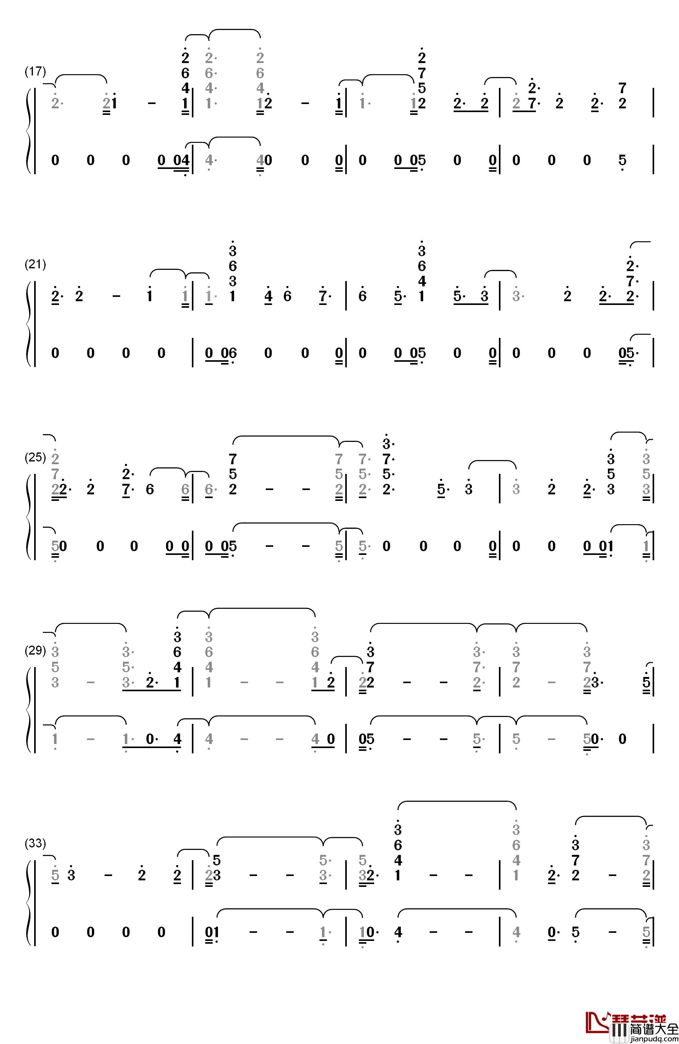Consequences–Camila_Cabello钢琴简谱_数字双手_Camila_Cabello