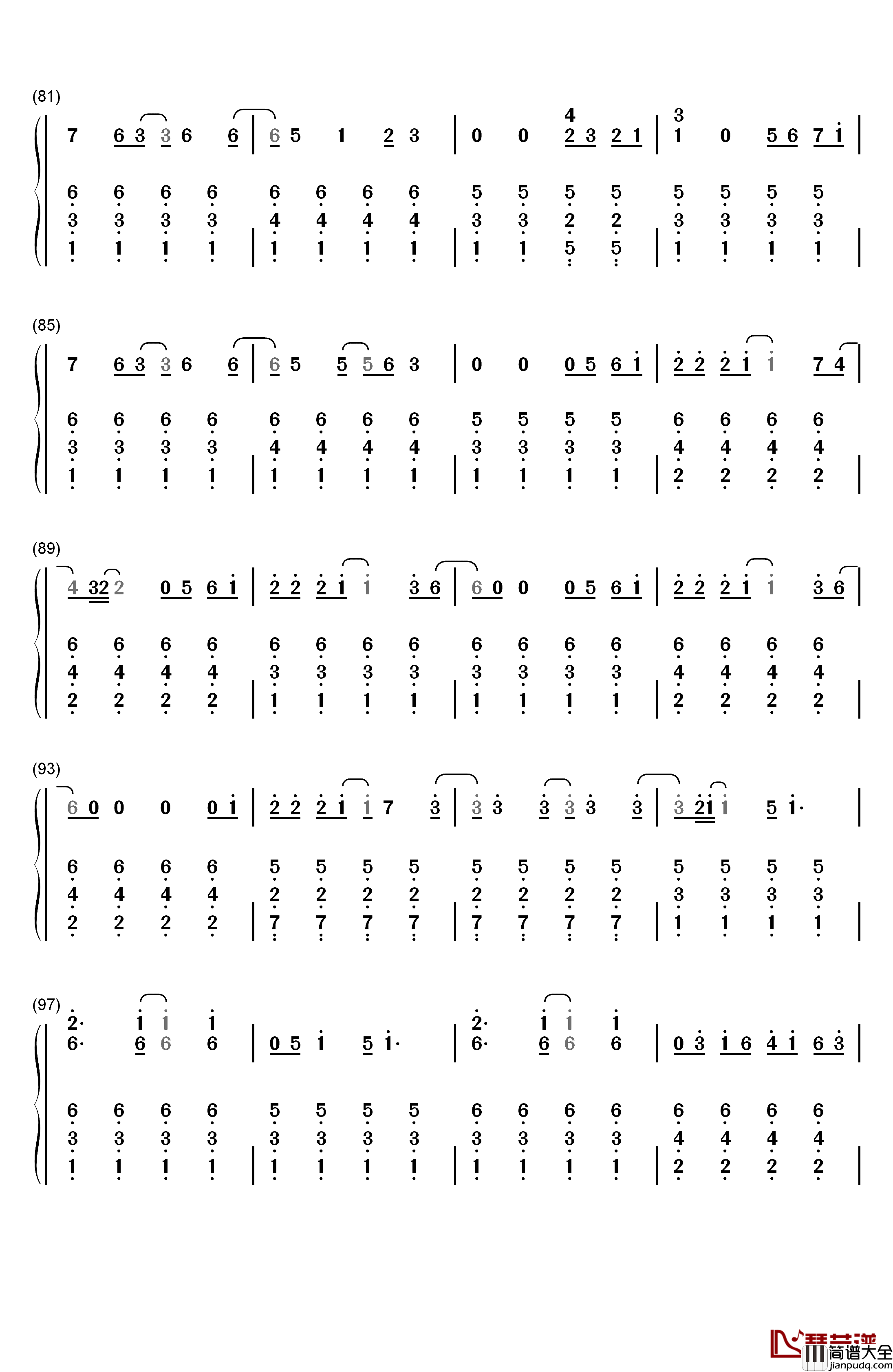 Way_Back_Into_Love钢琴简谱_数字双手_Haley_Bennett__Hugh_Grant