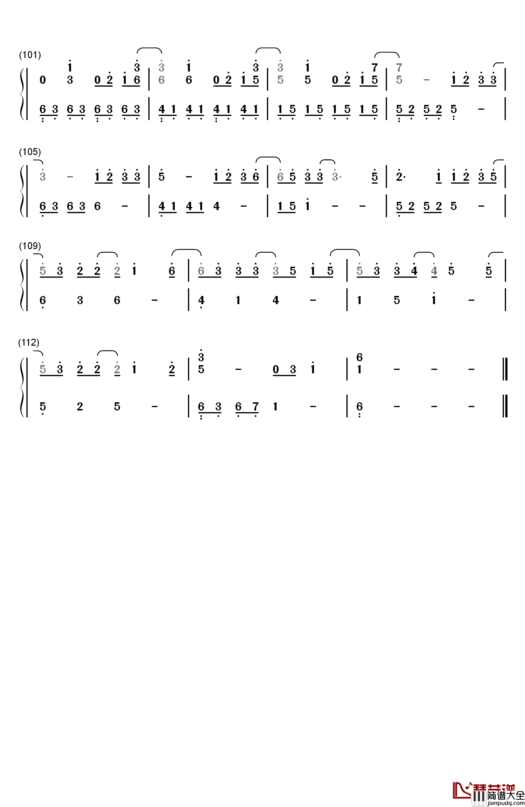 Read_All_About_It钢琴简谱_数字双手_Emeli_Sande