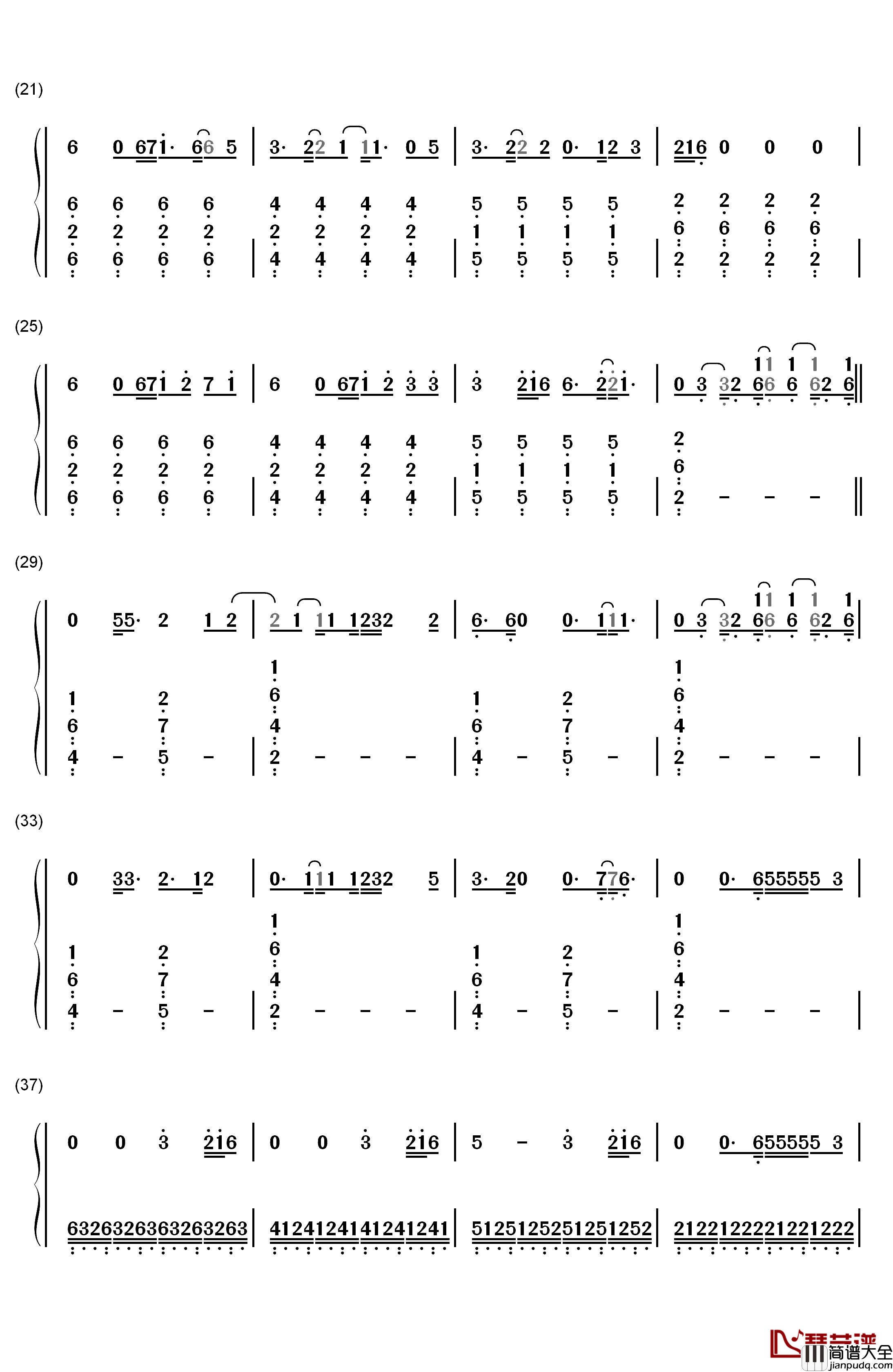 Bloodstream钢琴简谱_数字双手_Ed_Sheeran