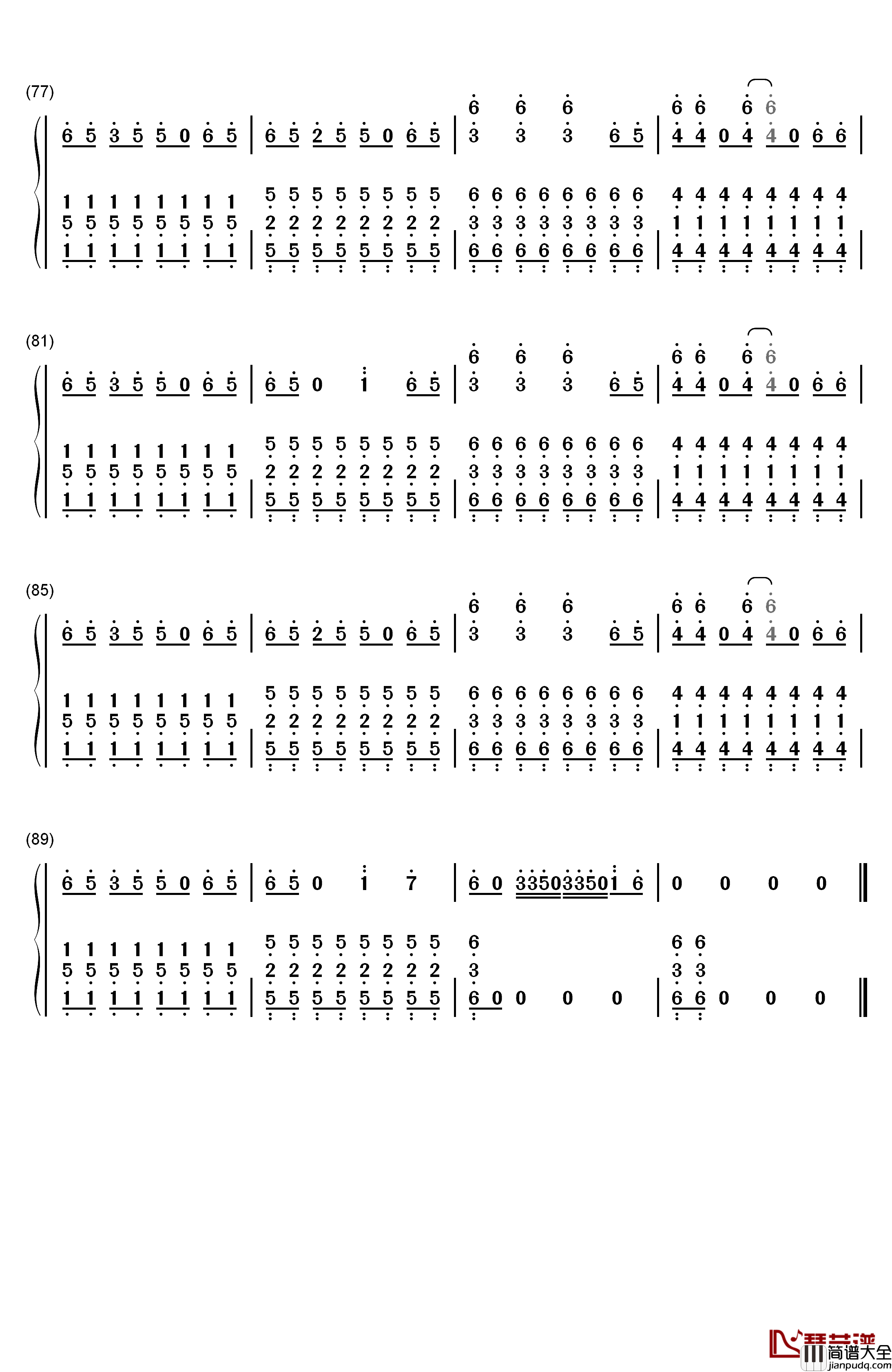 You're_Gonna_Go_Far_Kid钢琴简谱_数字双手_The_Offspring