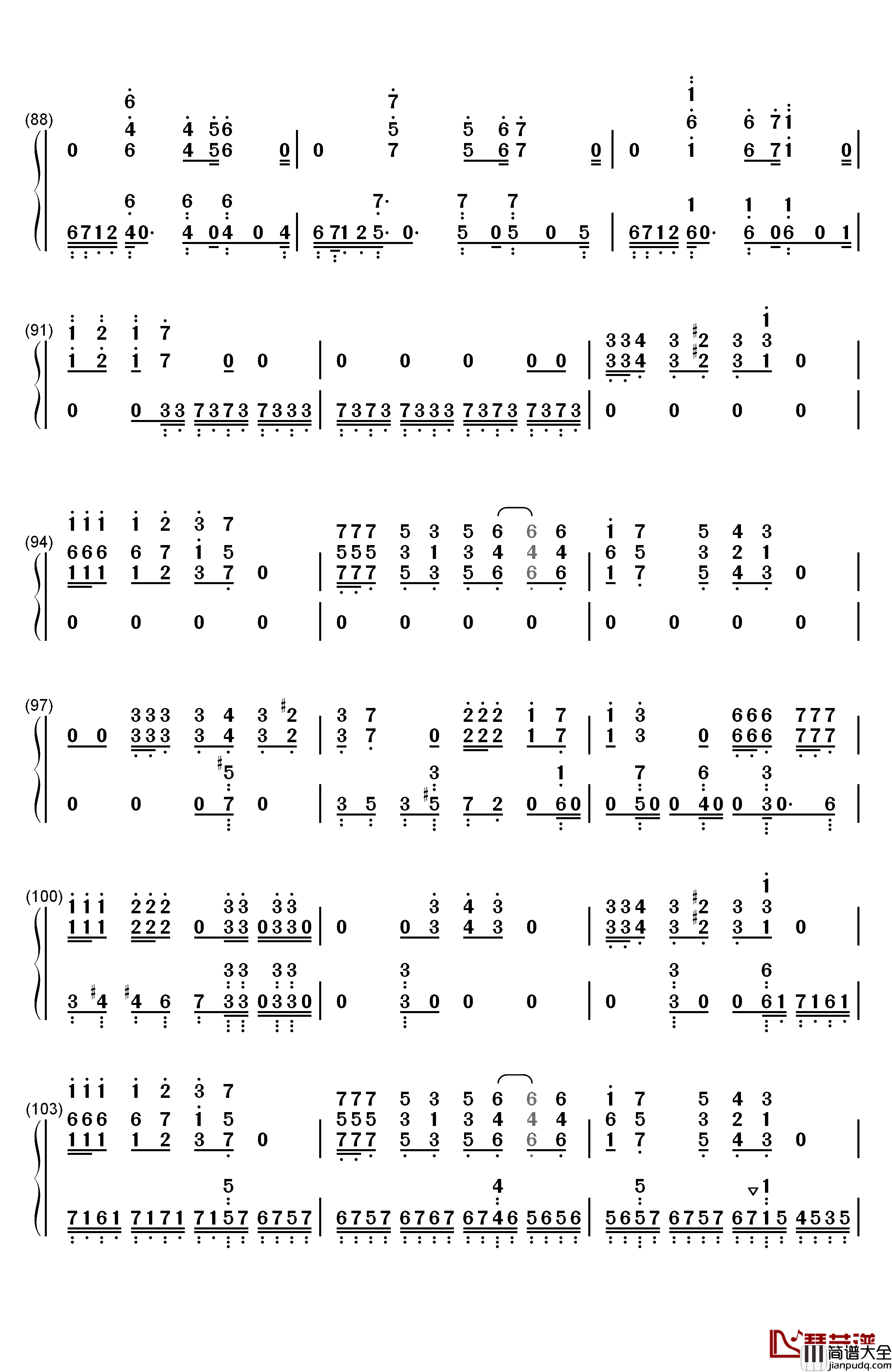 Original_Resonance钢琴简谱_数字双手_铃村健一_宫野真守