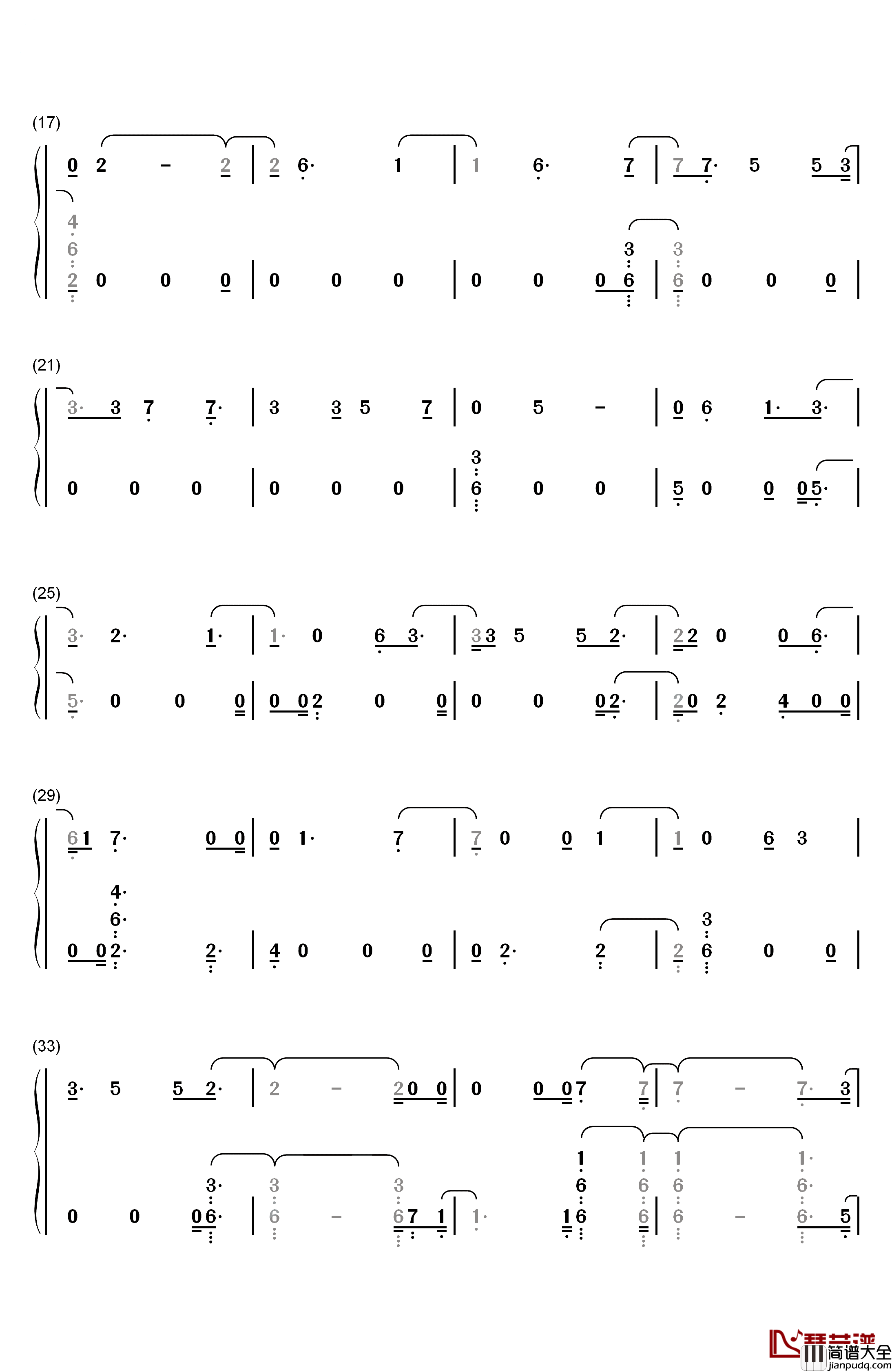 Intro_Singularity钢琴简谱_数字双手_防弹少年团