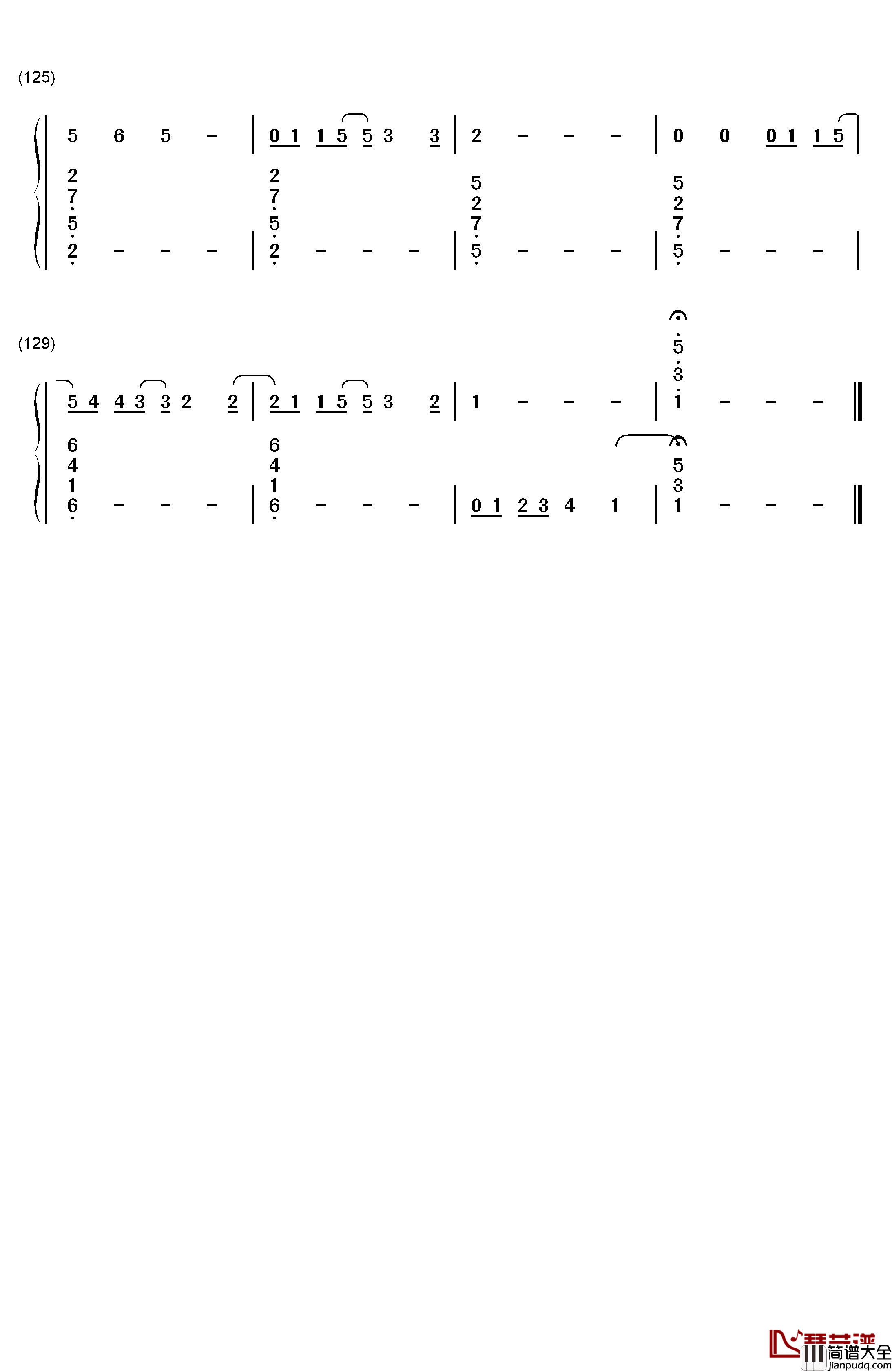 Bedless钢琴简谱_数字双手_Pierce_the_Veil