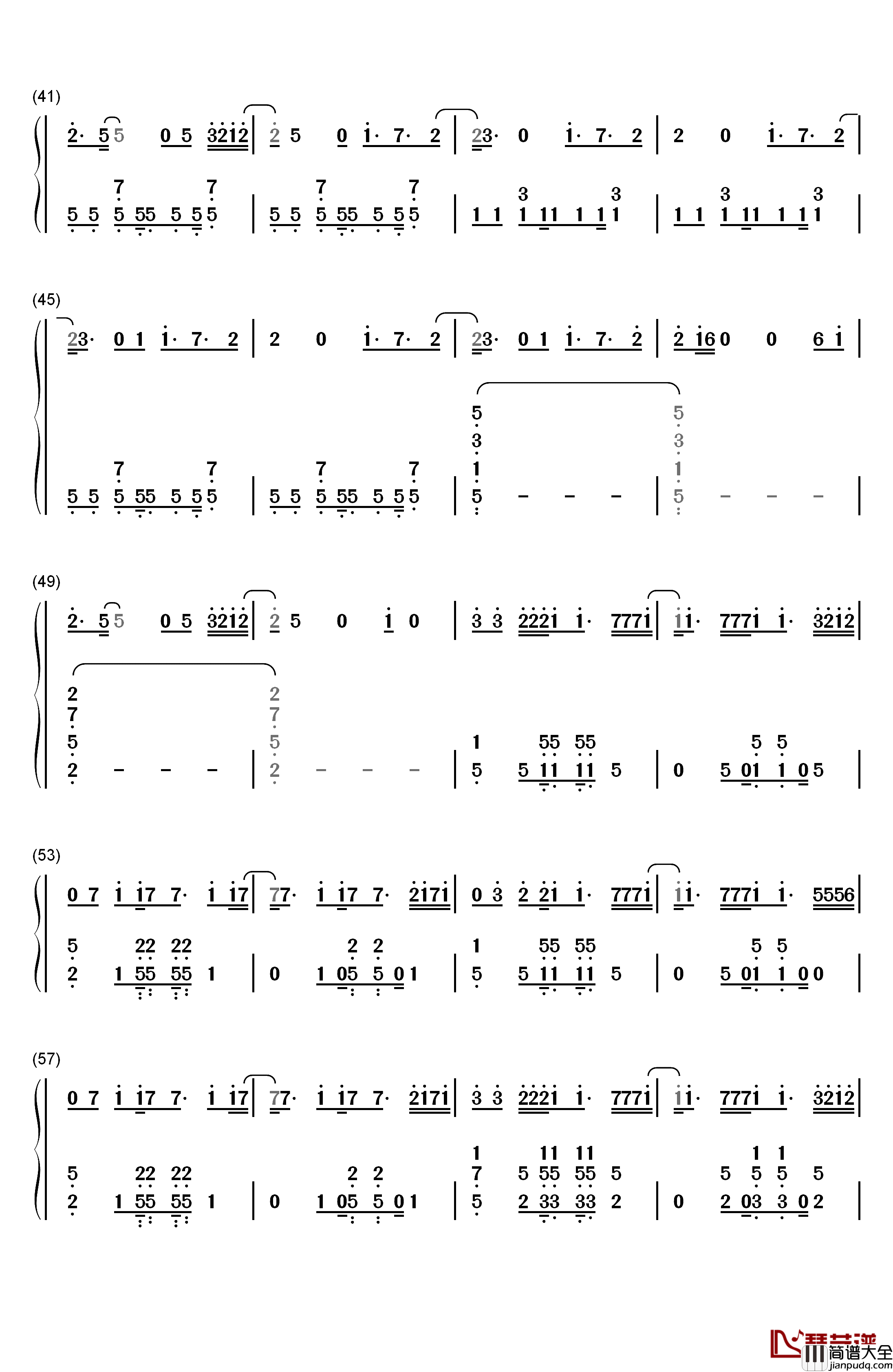 Im_So_Tired钢琴简谱_数字双手_Lauv_Troye_Sivan