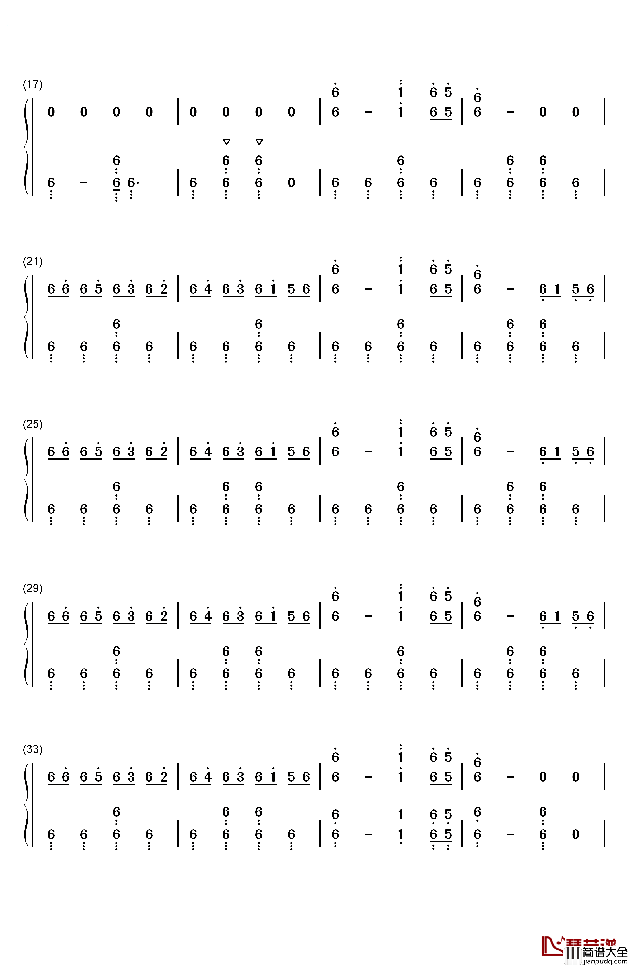 The_Greatest_Show钢琴简谱_数字双手_Pasek_and_Paul