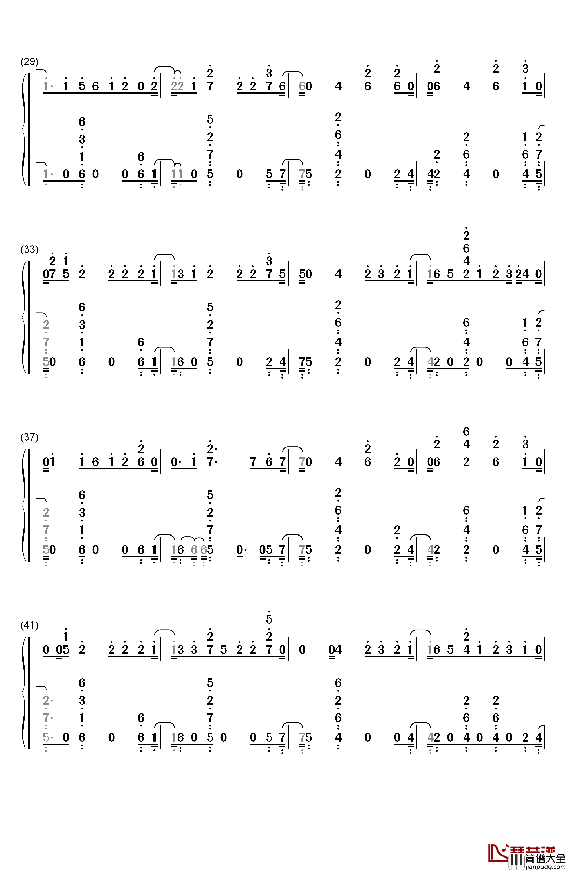 Bishops_Knife_Trick钢琴简谱_数字双手_Fall_Out_Boy