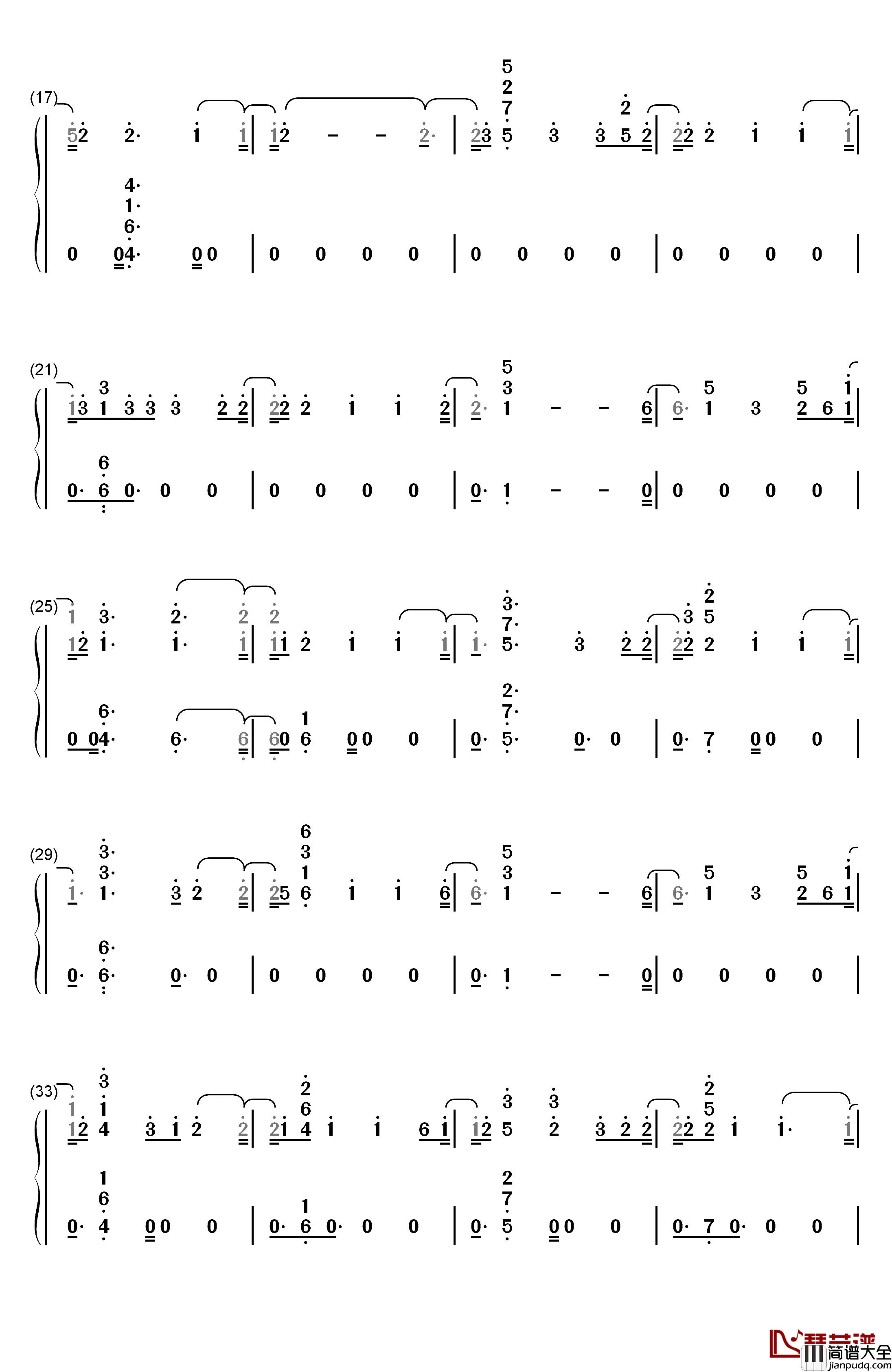Hopeless钢琴简谱_数字双手_Halsey